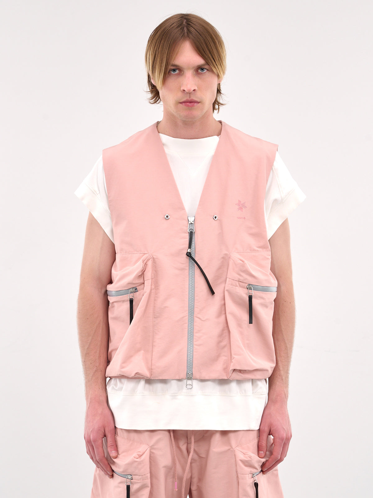 Utility Cargo Vest (GL15705MC-GOLDWIN-PINK)