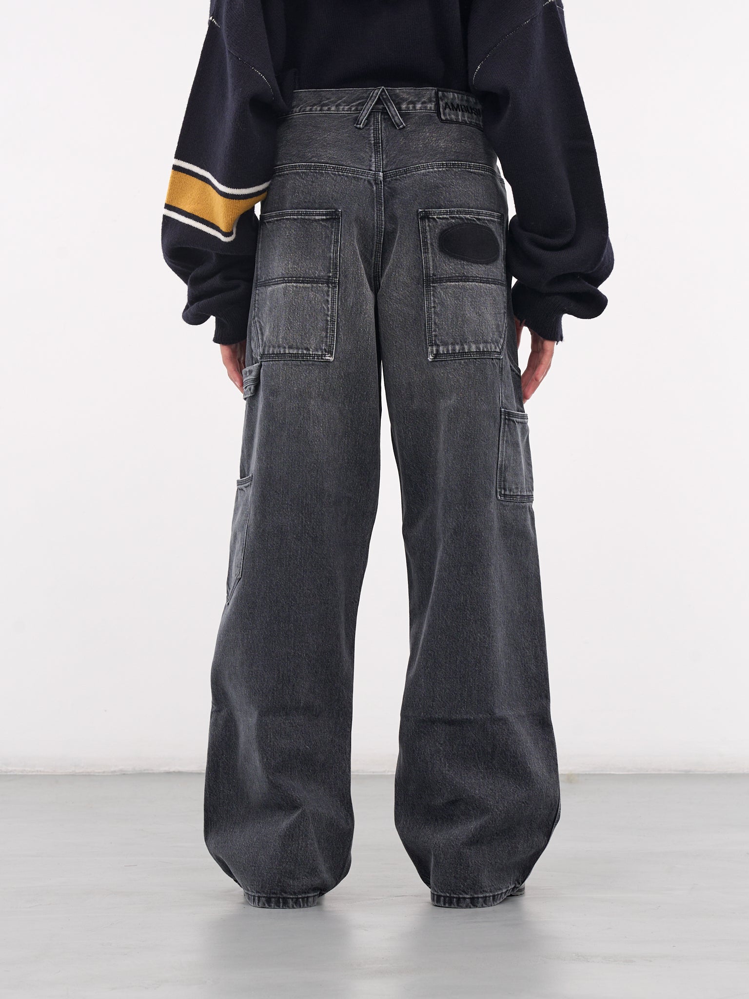 Work Denim Jeans (BMYB004-DEN001-BLACK)