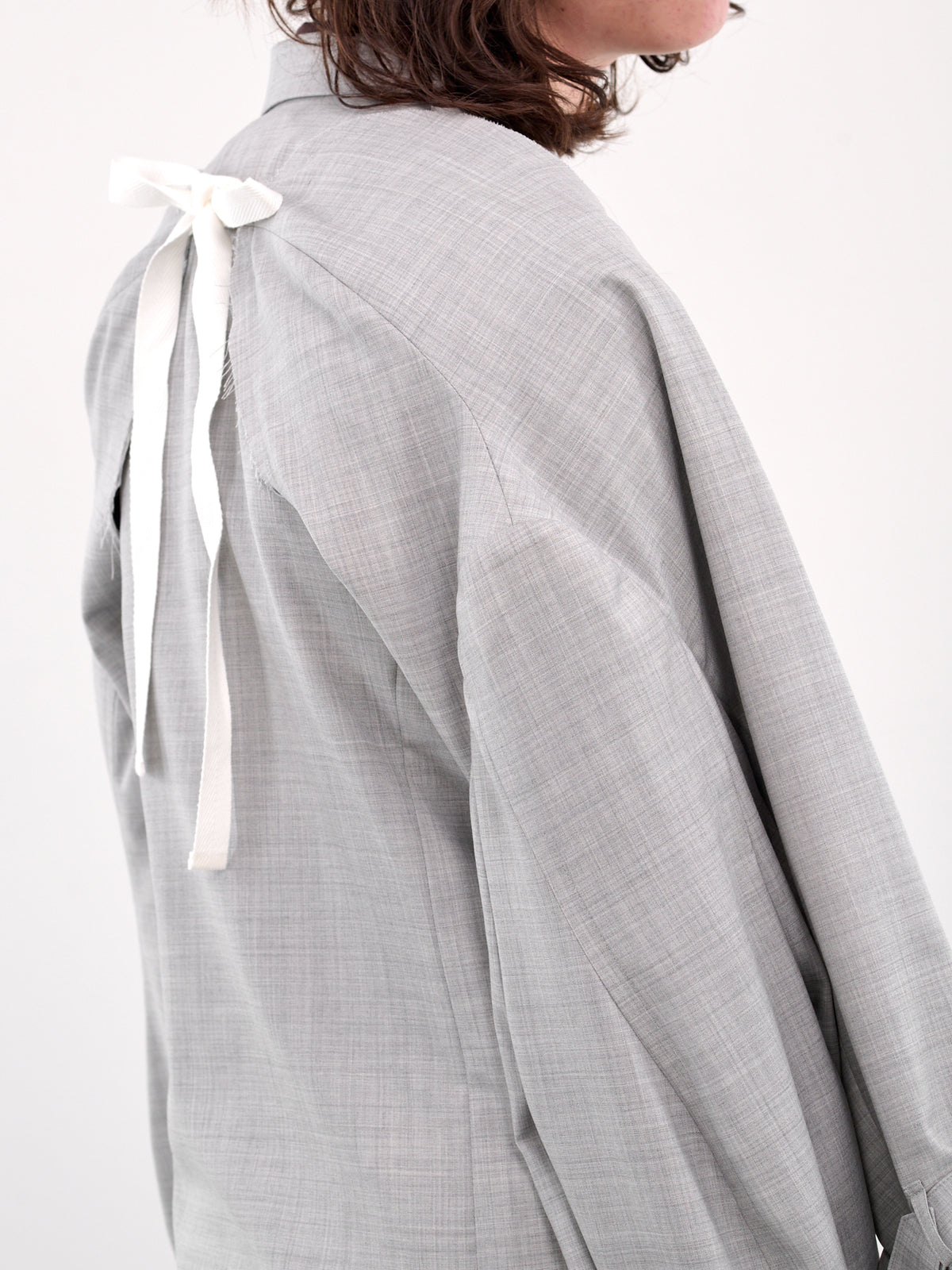 Deconstructed Blazer (GO-J039-S25-TOP-GREY)