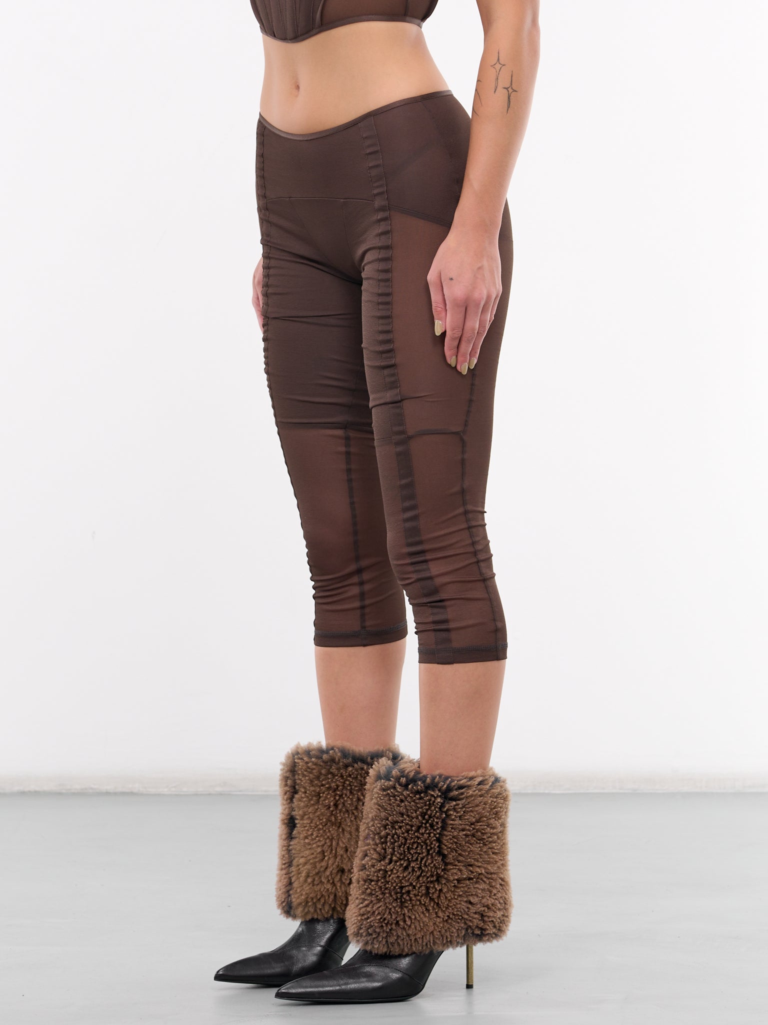 Grace Capri Pants (GRACA0BROWN-BROWN)