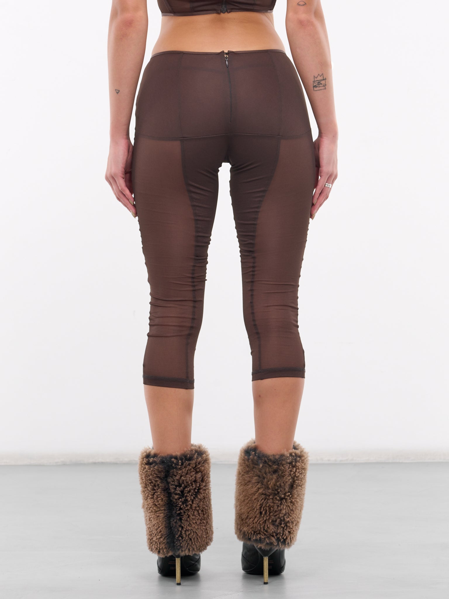 Grace Capri Pants (GRACA0BROWN-BROWN)