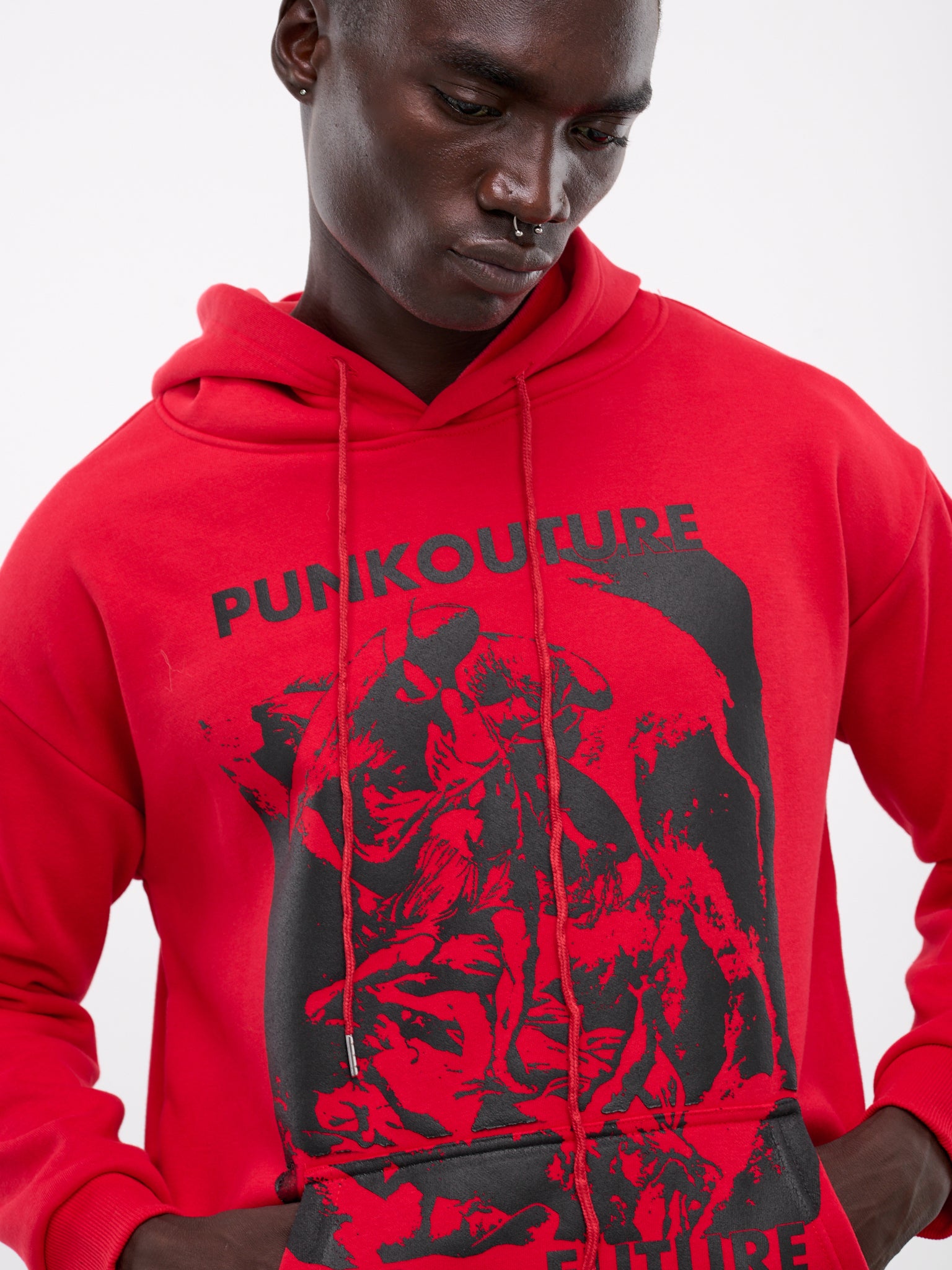 Punkouture Hoodie (H03-PUNKOUTURE-RED)