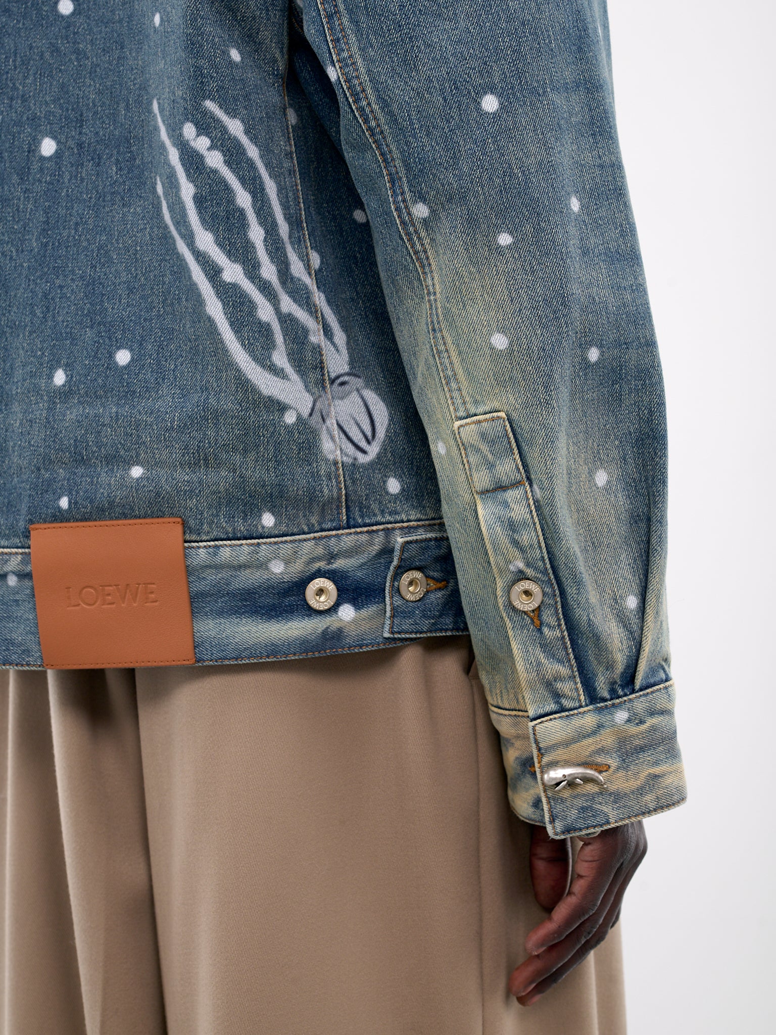 LOEWE Printed Denim Jacket | H. Lorenzo - detail 1