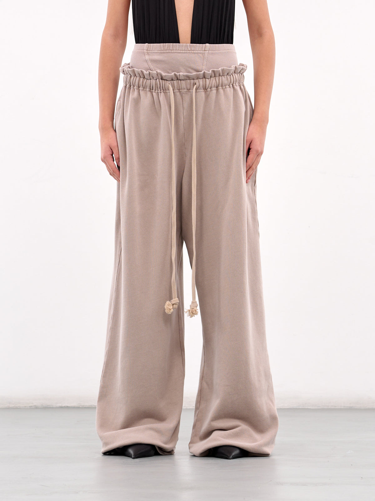 Layered Baggy Sweatpants (HAZS0FTA-FADED-TAUPE)