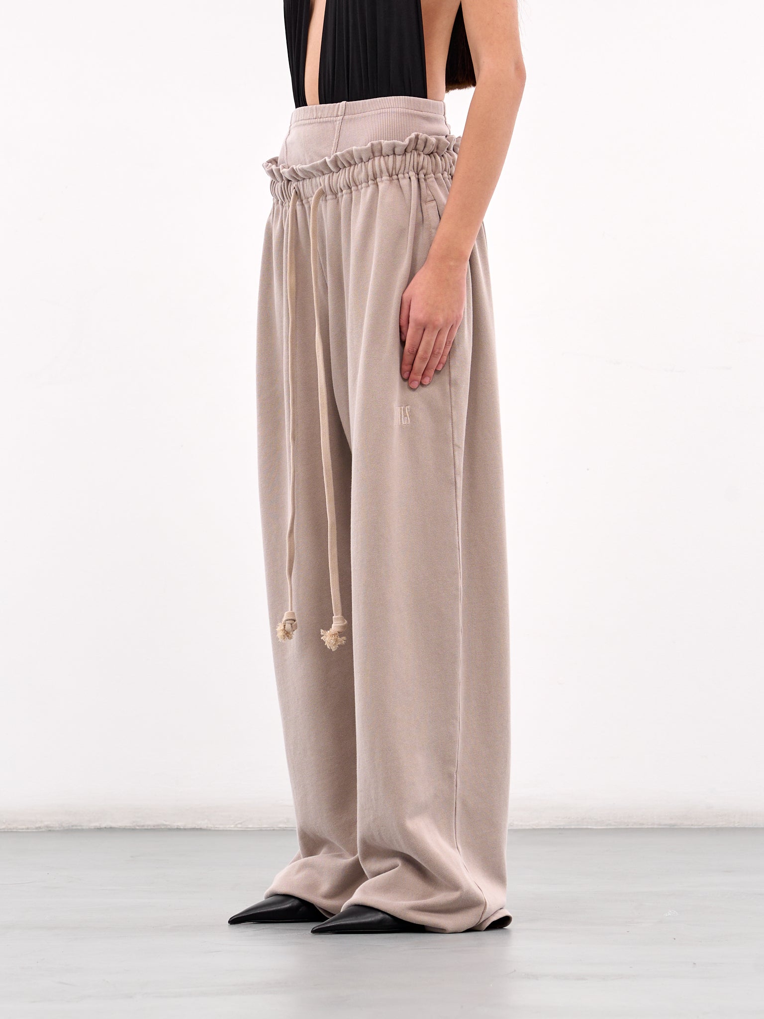 Layered Baggy Sweatpants (HAZS0FTA-FADED-TAUPE)