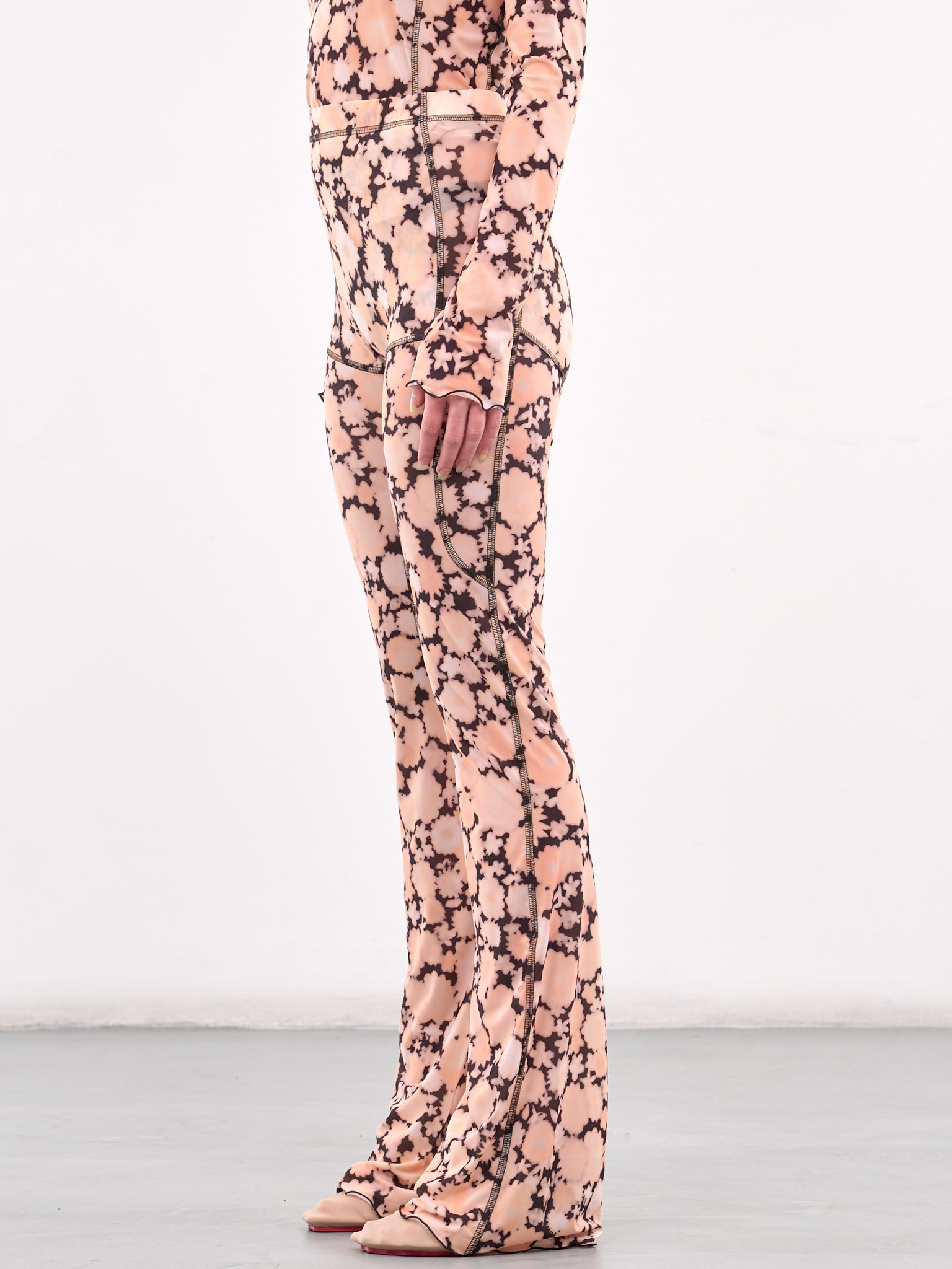 High Waist Printed Leggings (HL0HFL-HAZY-FLORAL)