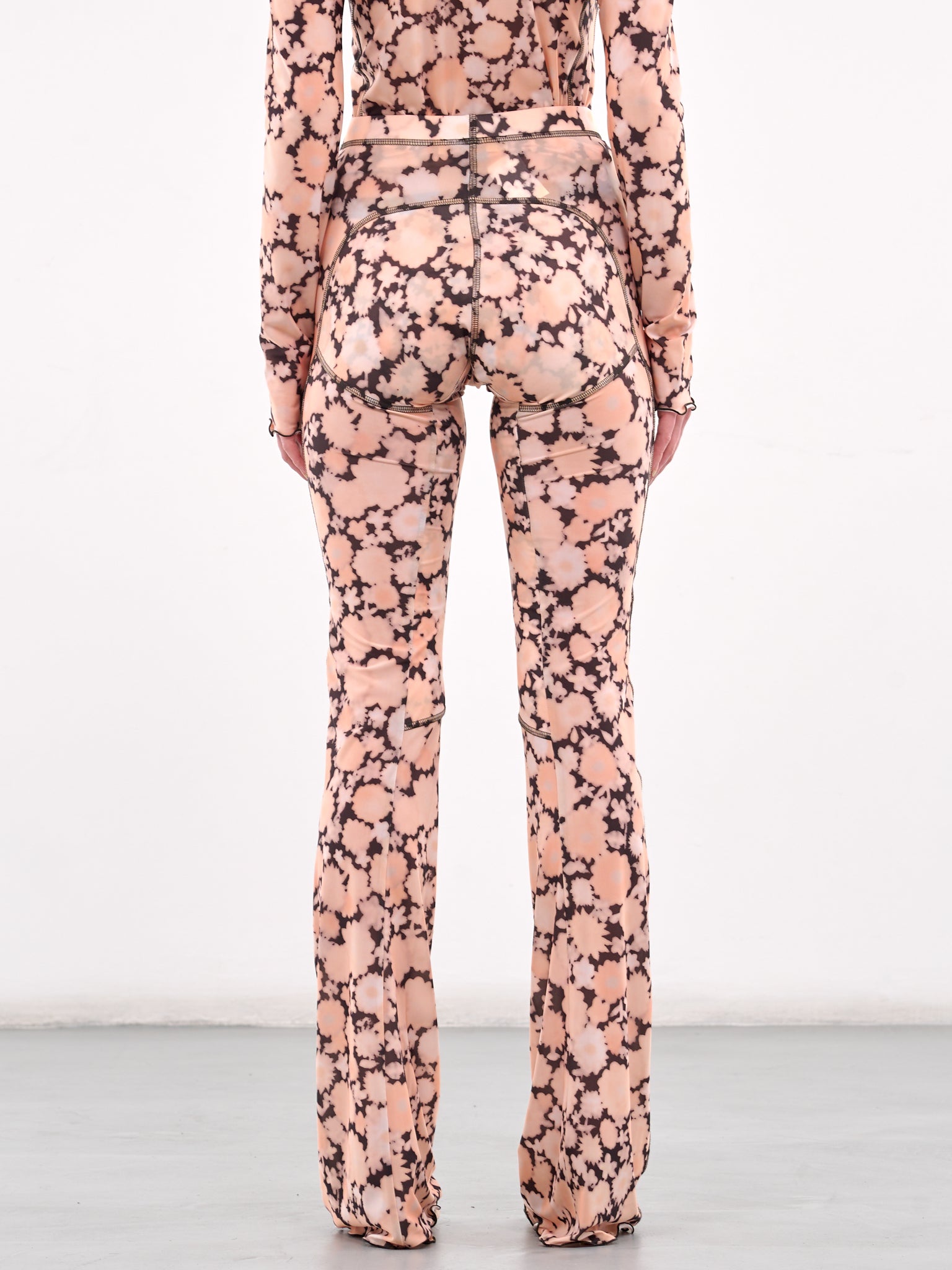 High Waist Printed Leggings (HL0HFL-HAZY-FLORAL)