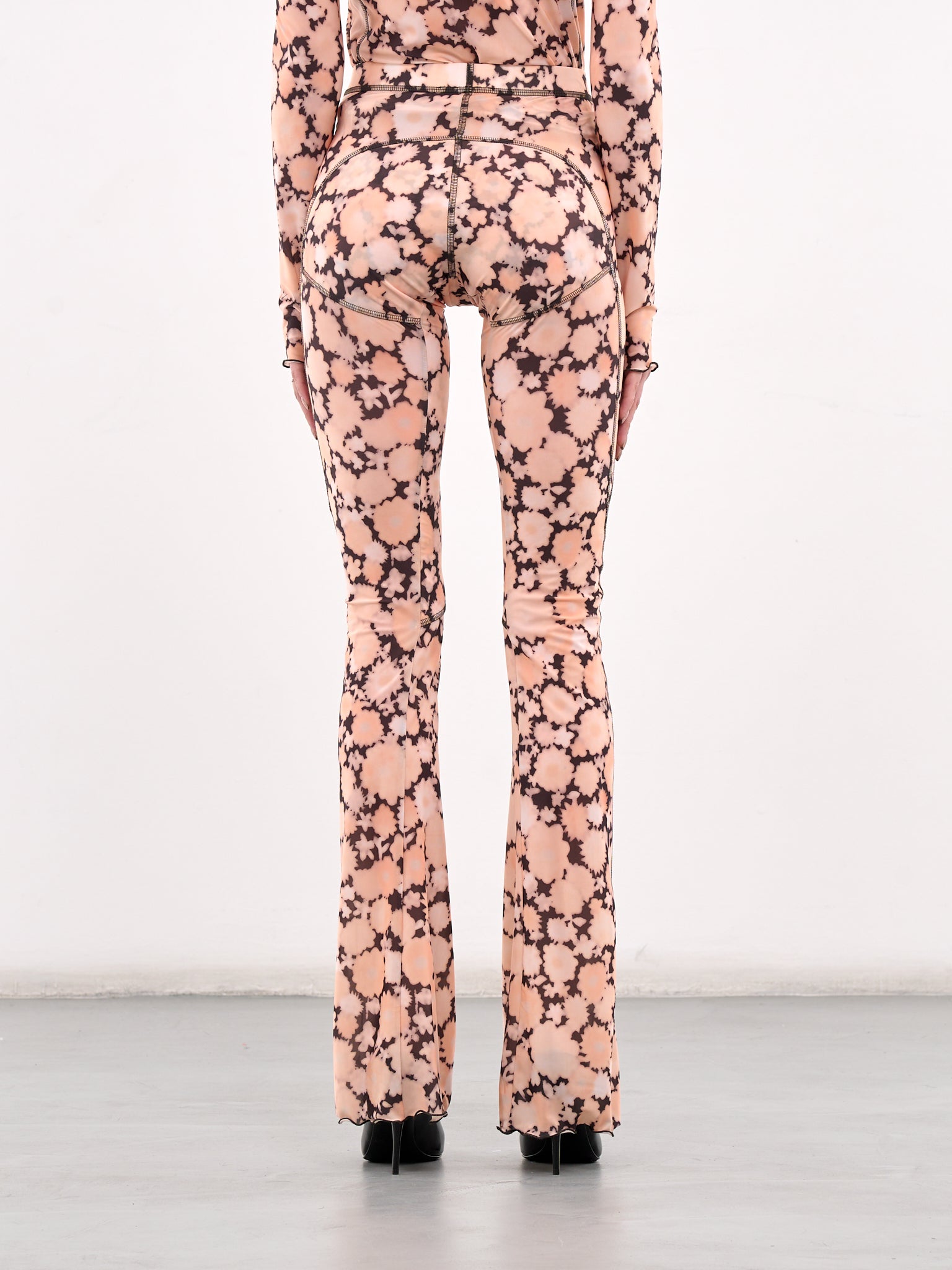 High Waist Printed Leggings (HL0HFL-HAZY-FLORAL)