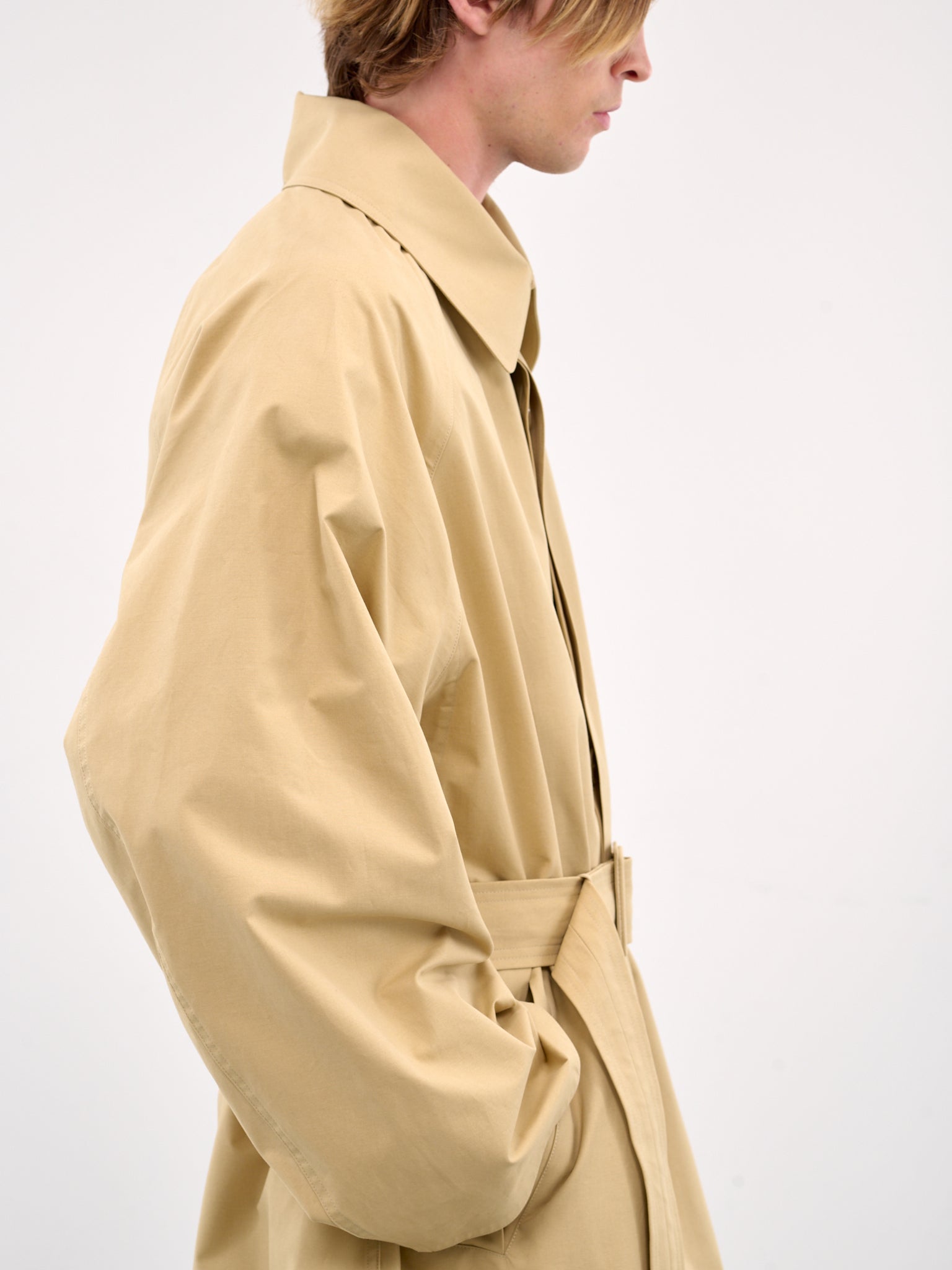 Classic Trench Coat (HMMA10029A-BEIGE-KHAKI)