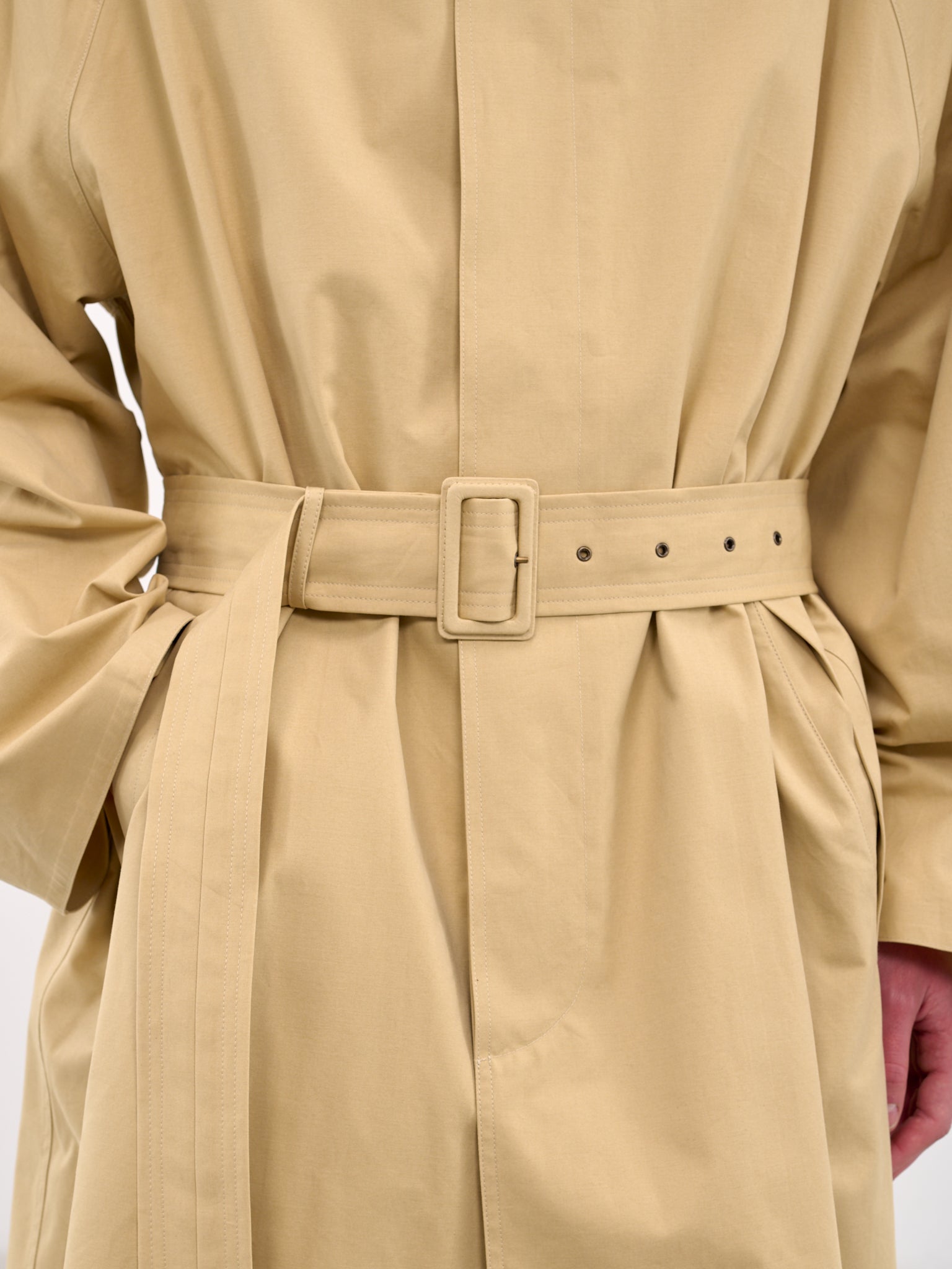 Classic Trench Coat (HMMA10029A-BEIGE-KHAKI)