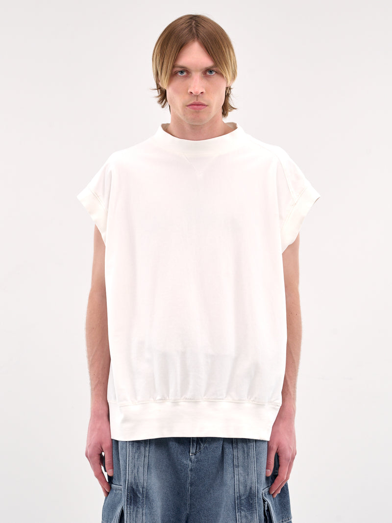 Sleeveless Crewneck Tee (HMMA70013T-NATURAL)