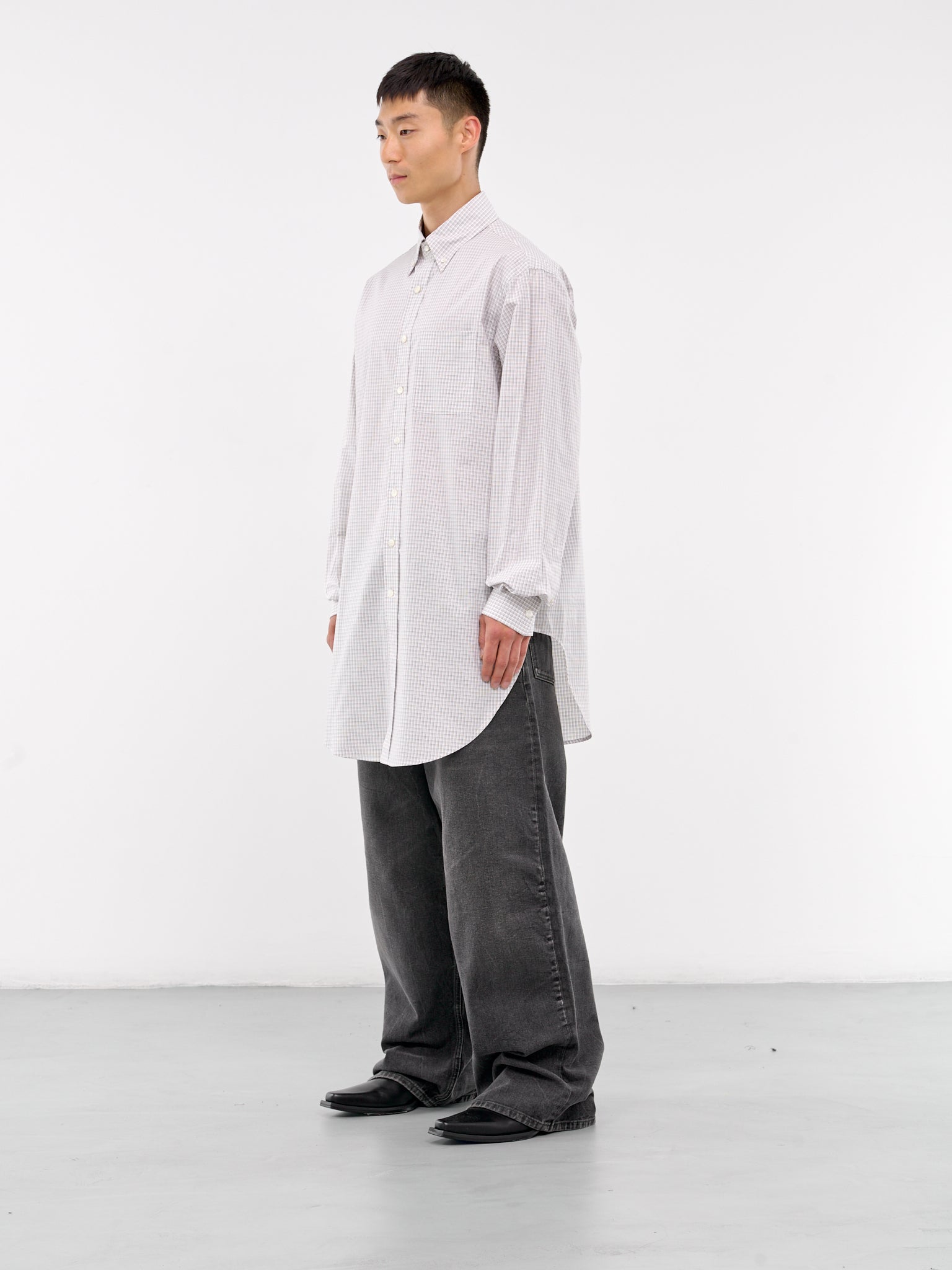 Oversized Classic Shirt (HMMZ60009A-HZ128-NATURAL)