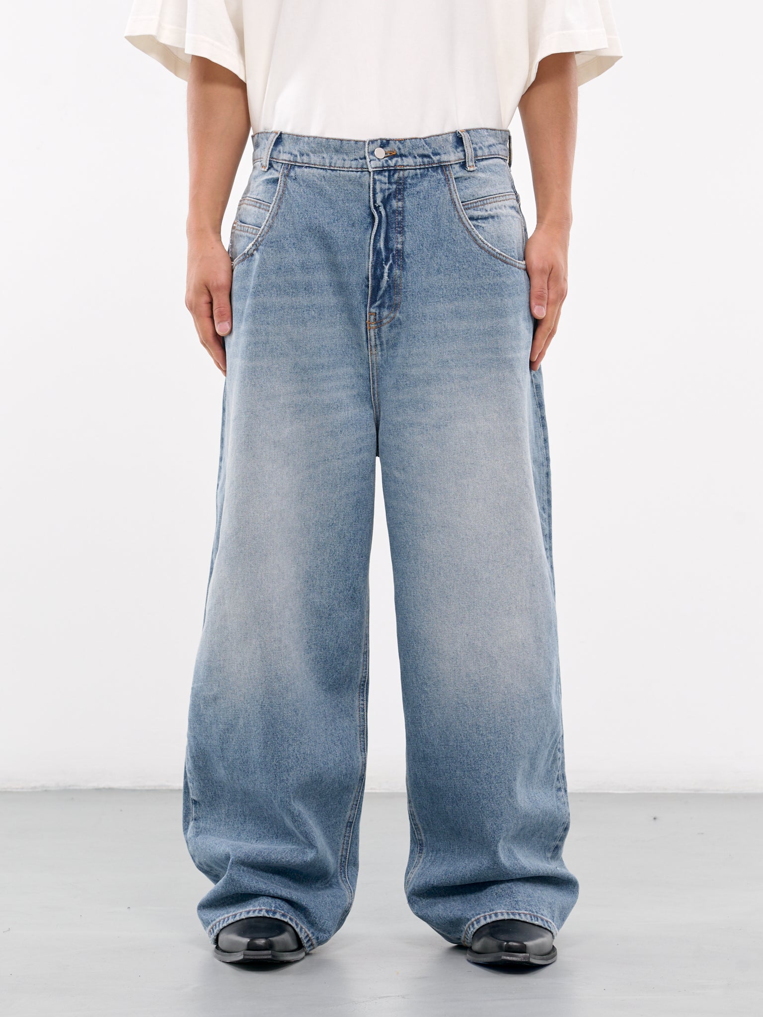 Wide Leg Jeans (HMMZ67001T-HZ139-LIGHT-BLUE)