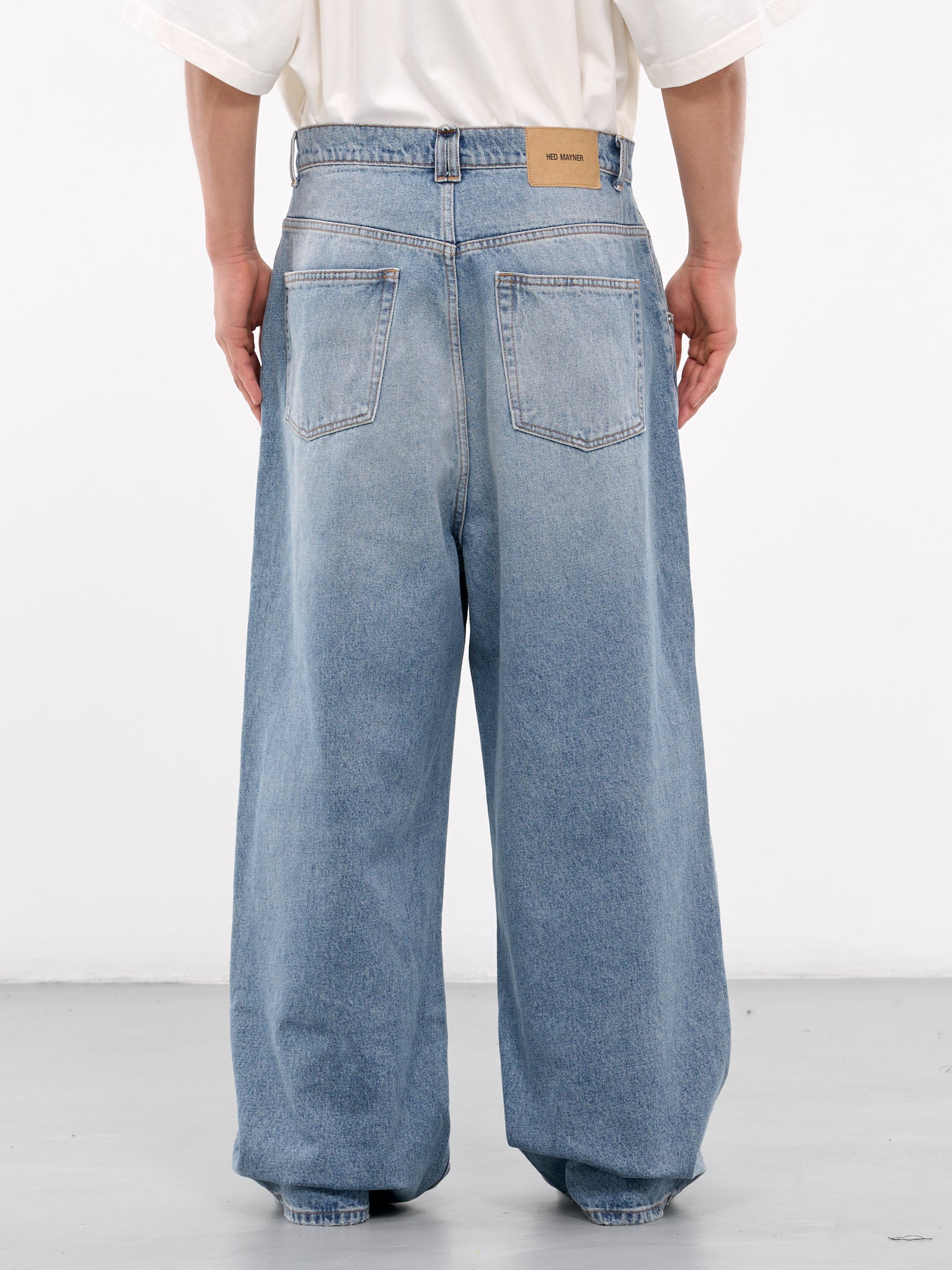 Wide Leg Jeans (HMMZ67001T-HZ139-LIGHT-BLUE)