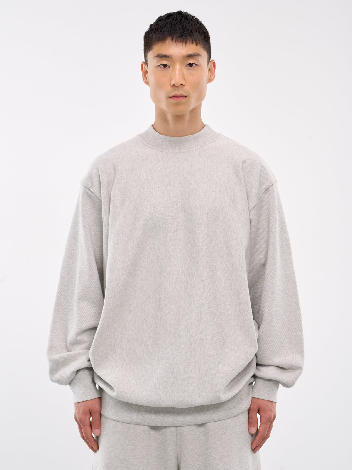 Oversized Crewneck (HMMZ72006T-HZ135-MEDIUM-GREY)