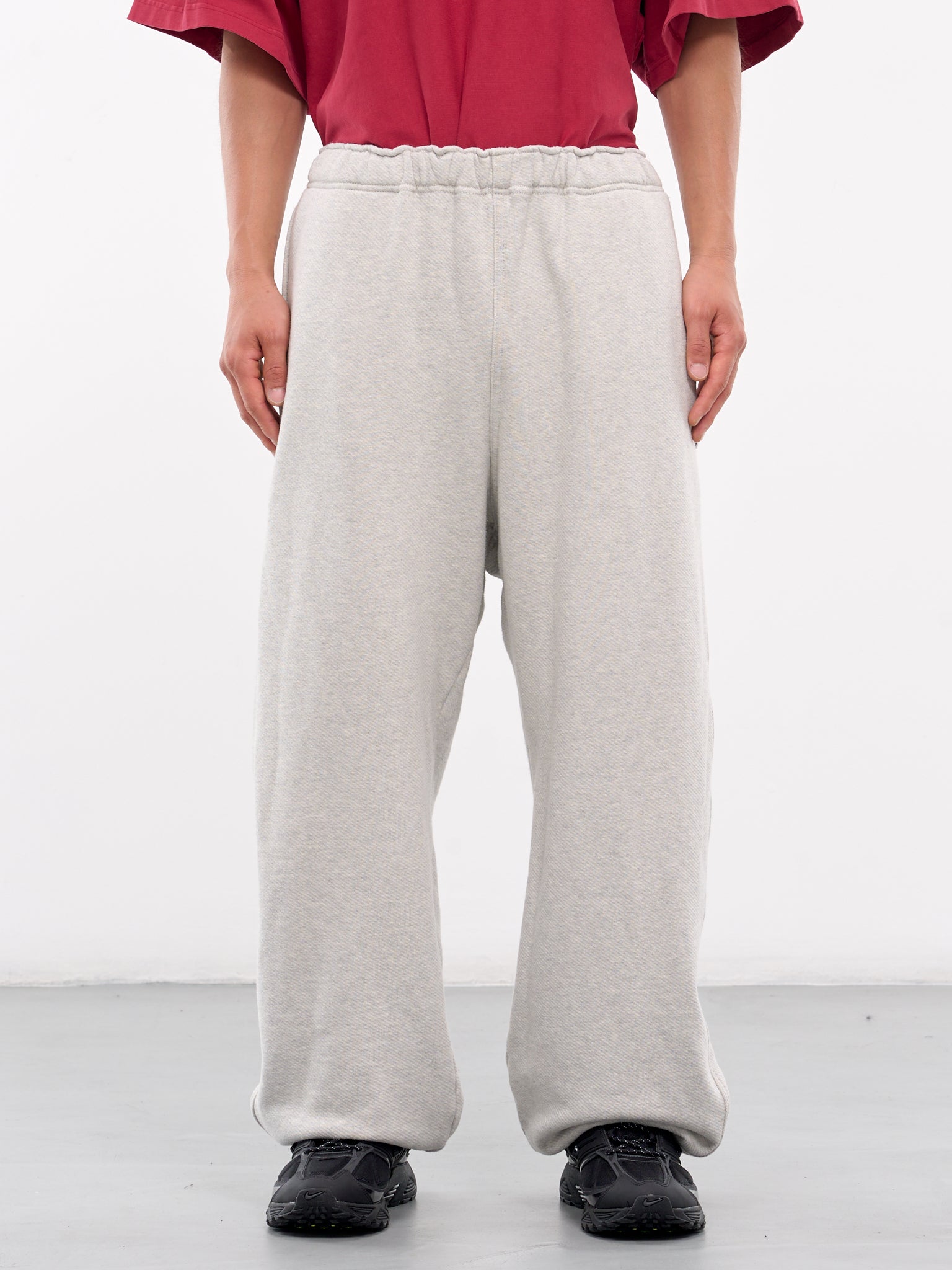 Wide Leg Sweatpants (HMMZ72008T-HZ135-MEDIUM-GREY)