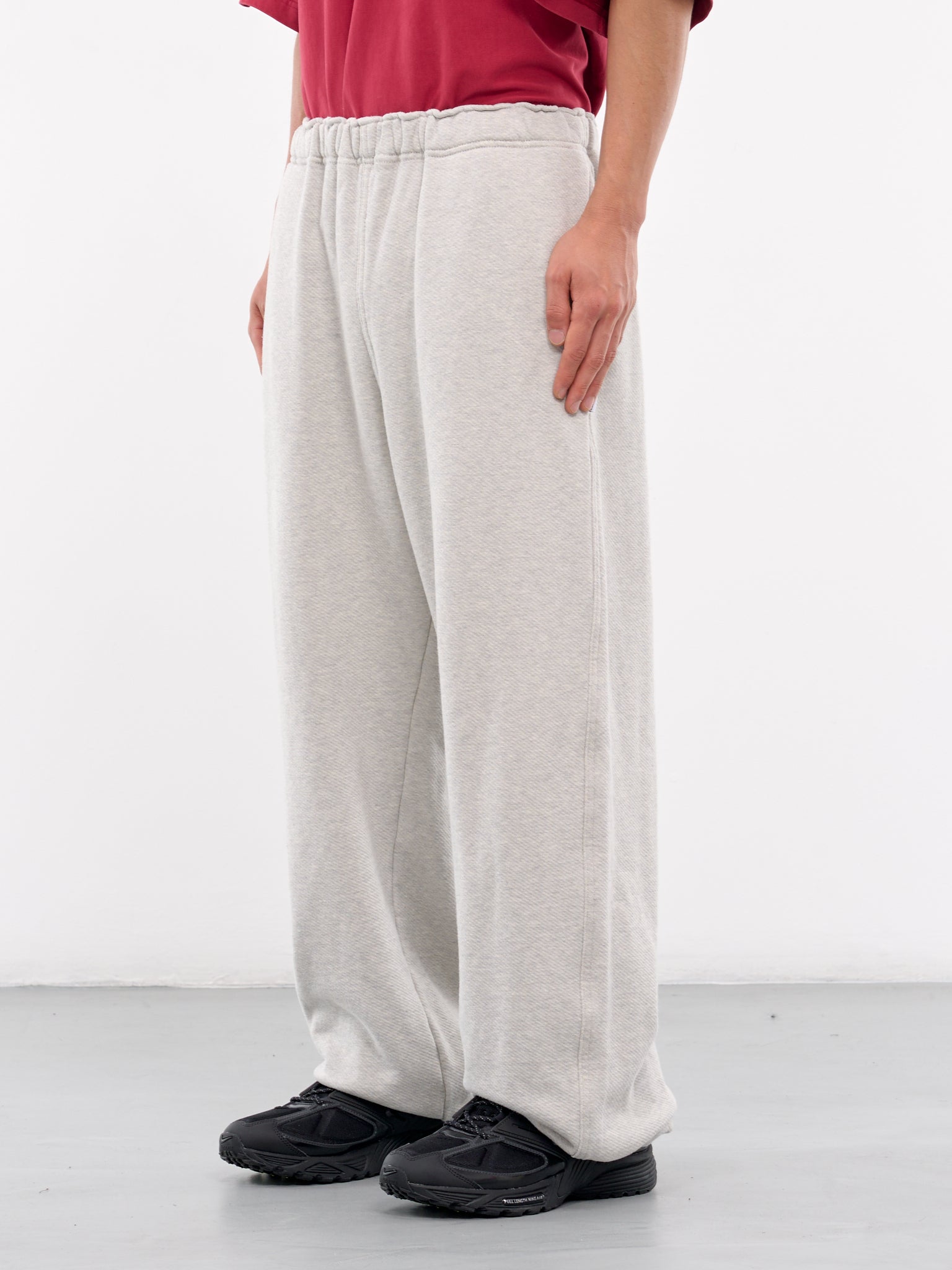 Wide Leg Sweatpants (HMMZ72008T-HZ135-MEDIUM-GREY)