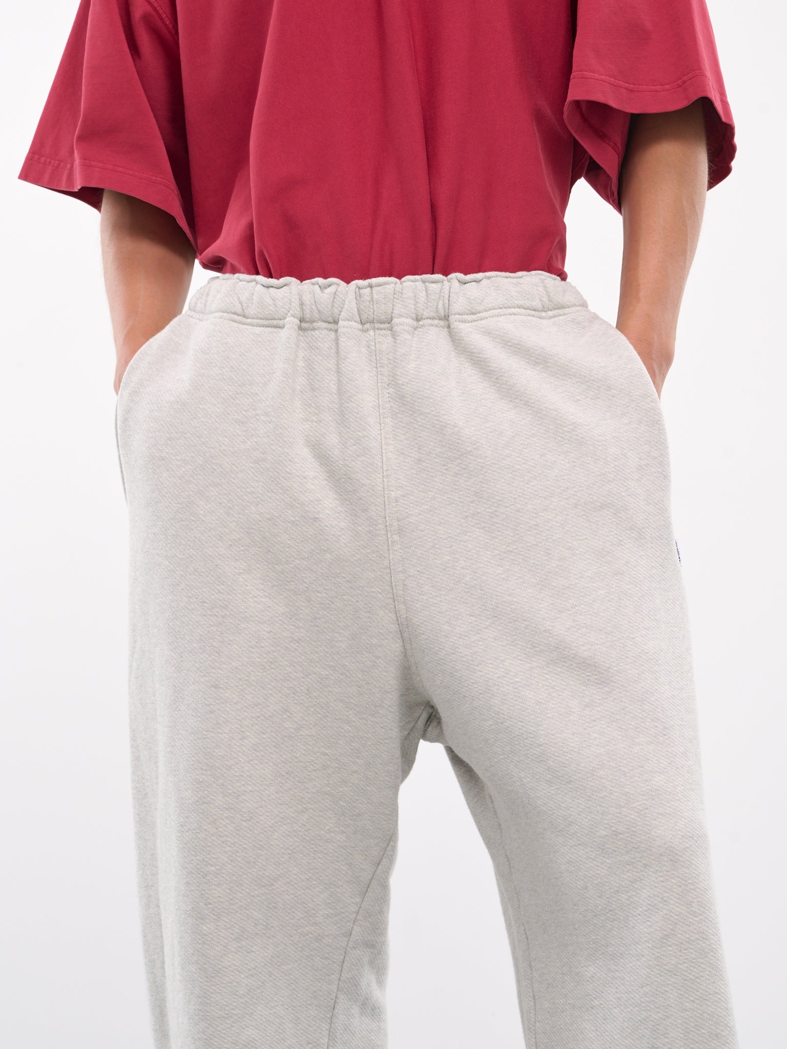 Wide Leg Sweatpants (HMMZ72008T-HZ135-MEDIUM-GREY)