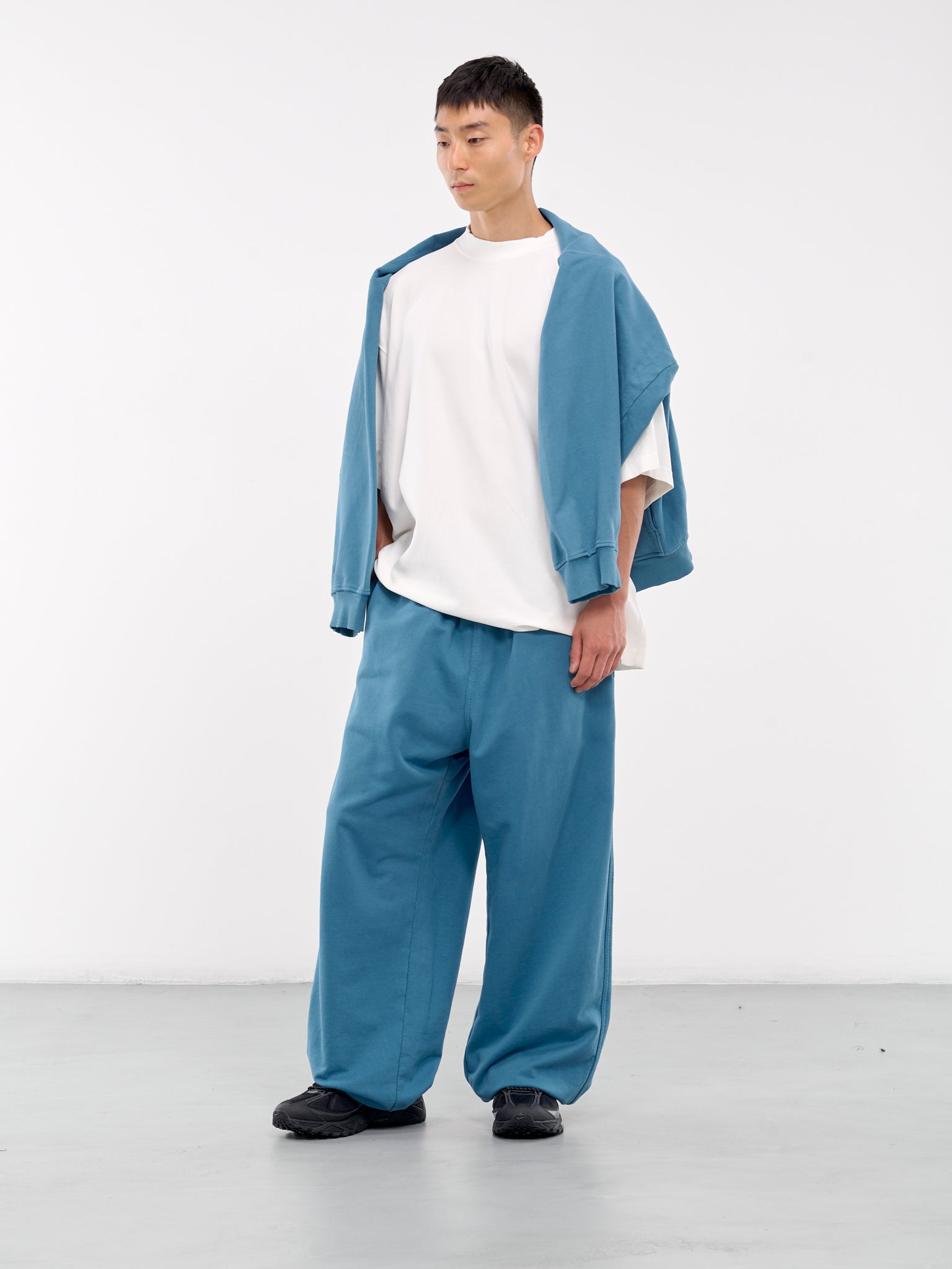 Wide Leg Sweatpants (HMMZ72008T-HZ136A-LIGHT-BLUE)