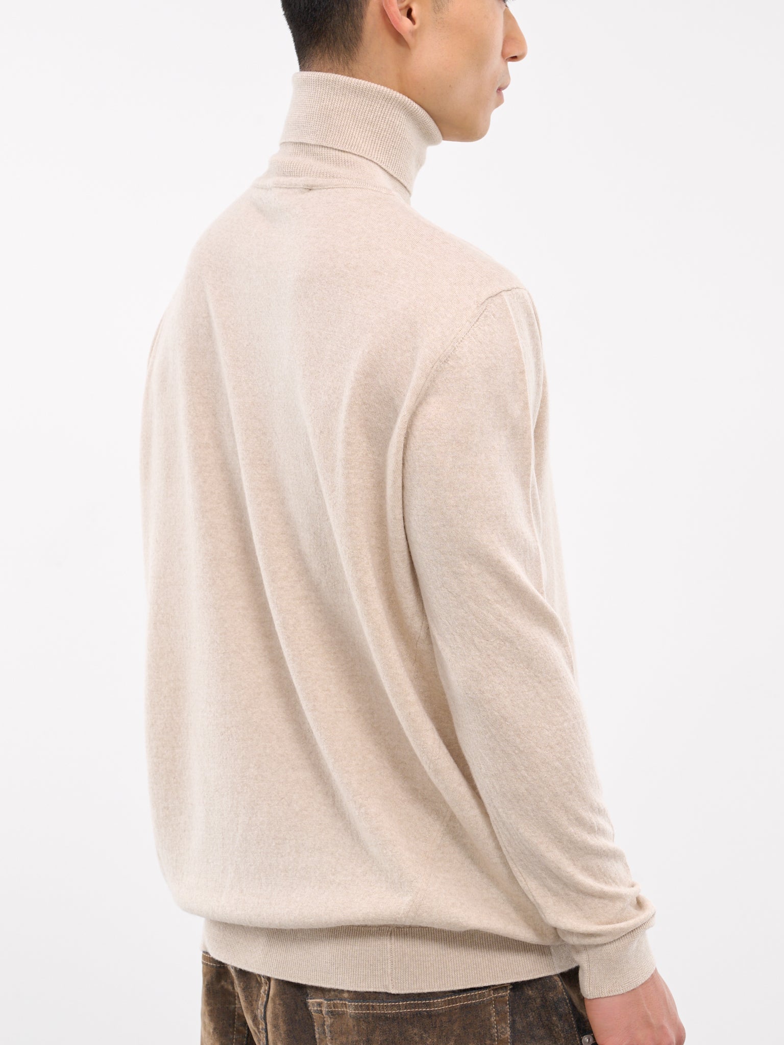 Knit Turtleneck (HMMZ75057A-HZ610-NATURAL)