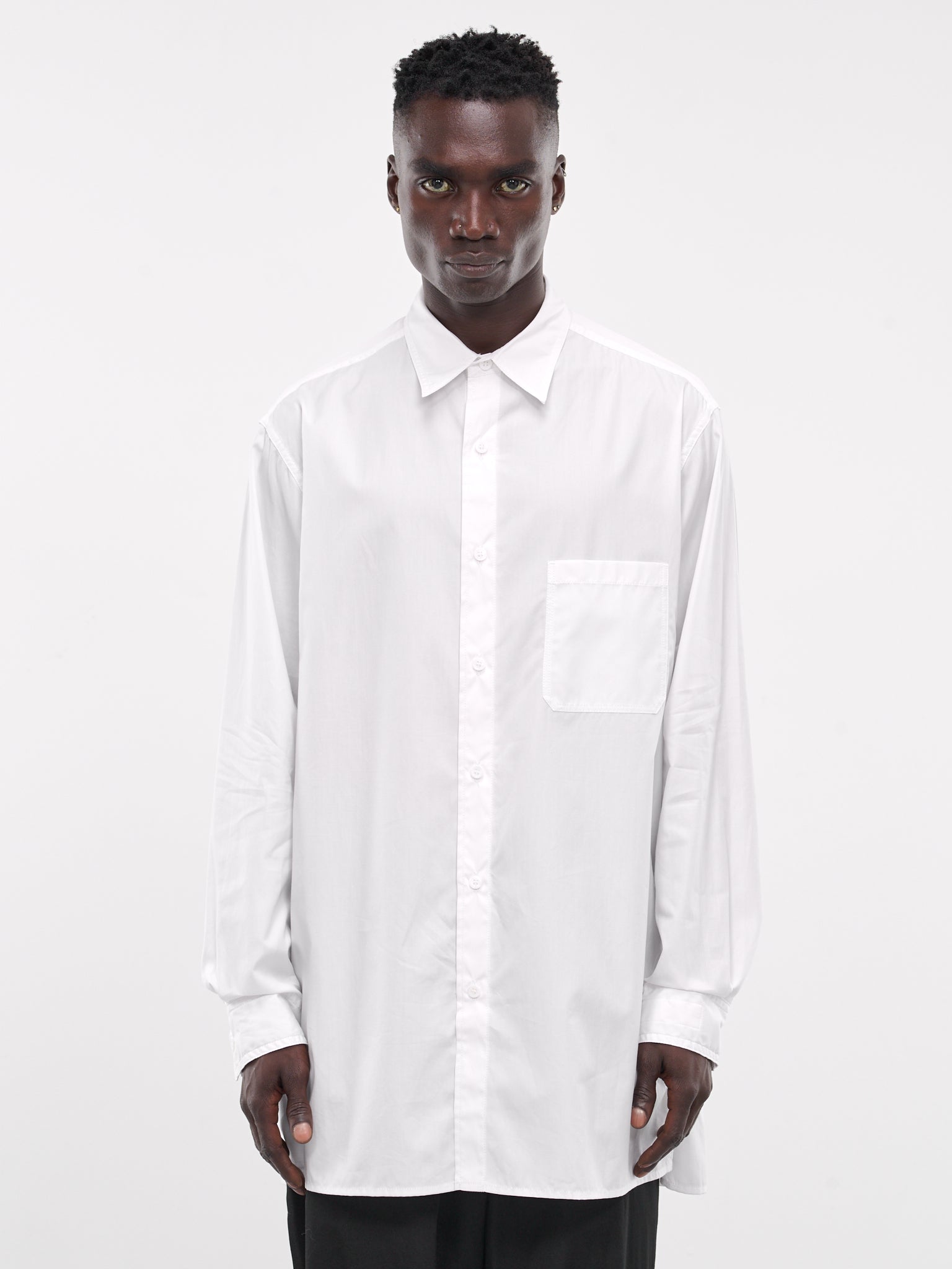 J-Plain Stitch Shirt (HO-B01-001-1-OFF-WHITE)