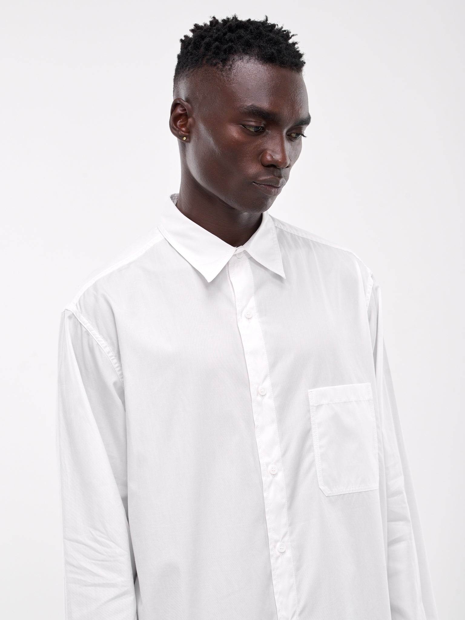 J-Plain Stitch Shirt (HO-B01-001-1-OFF-WHITE)