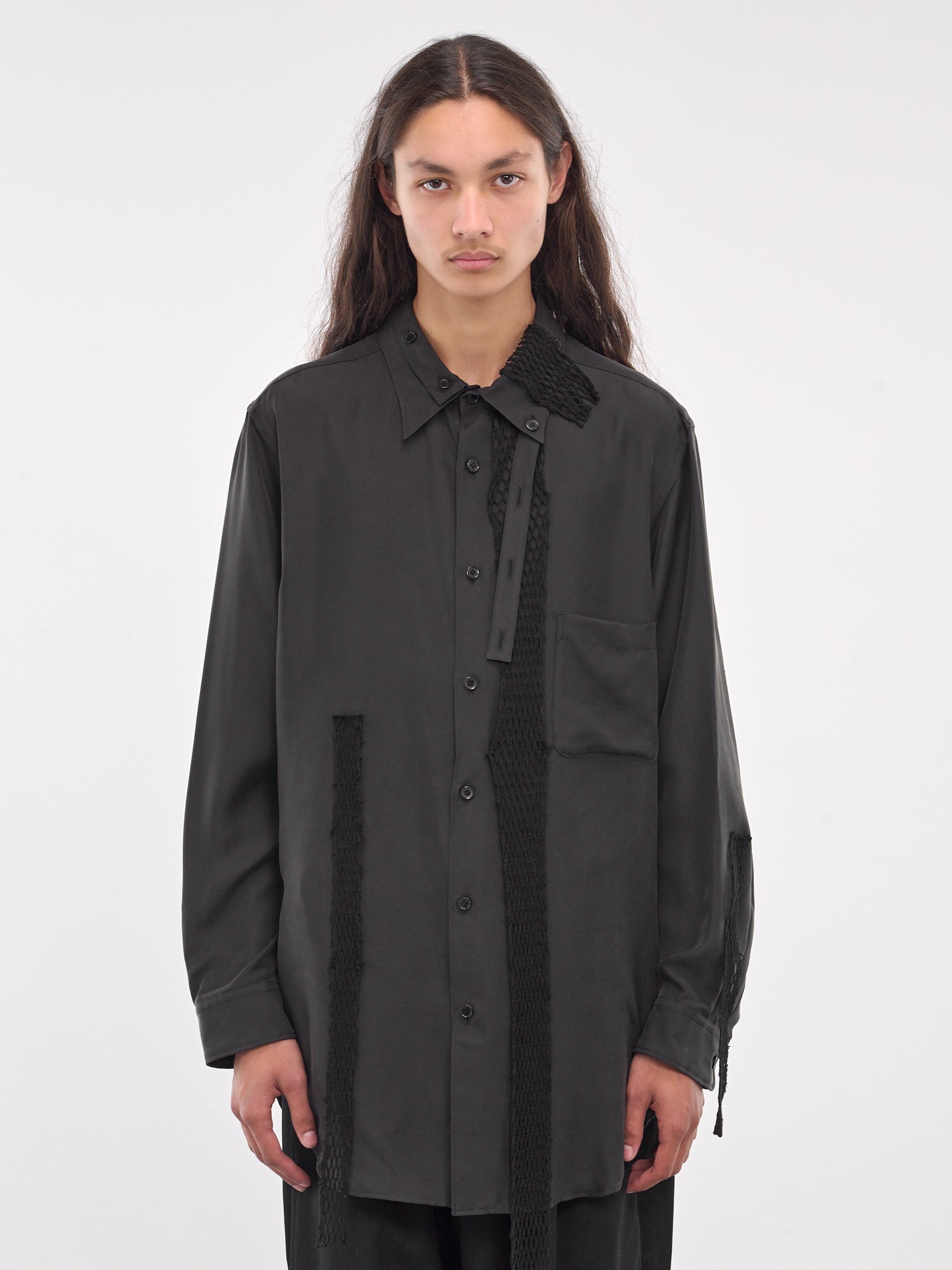 J-Mesh Shirt (HO-B64-401-1-BLACK)