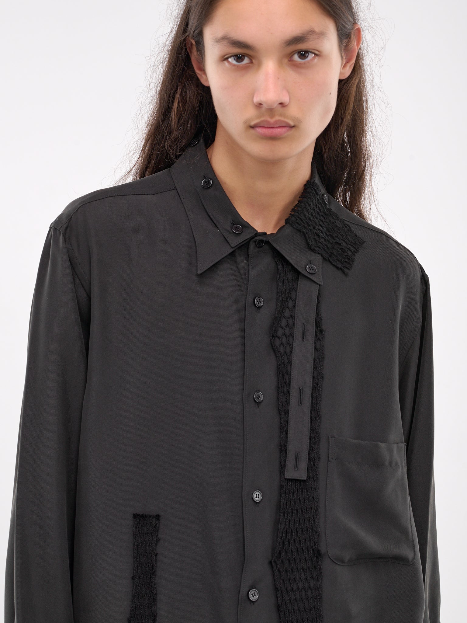 J-Mesh Shirt (HO-B64-401-1-BLACK)