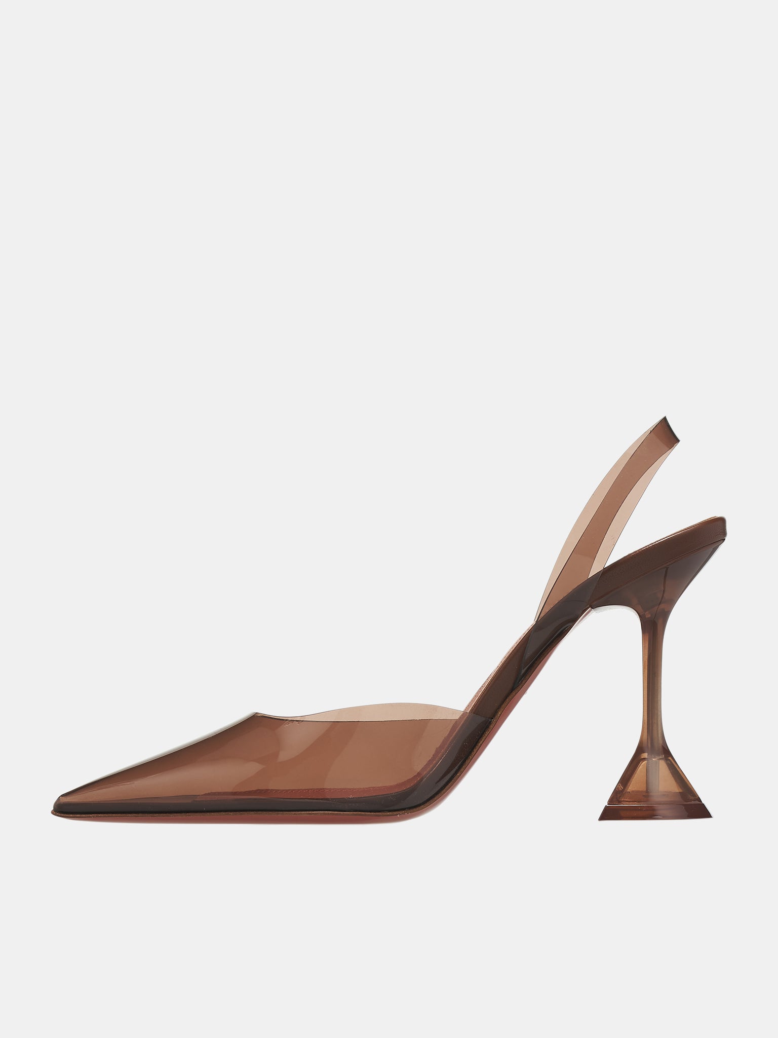 Holli Glass Slingback Heels (HOLLI-MOCHA)