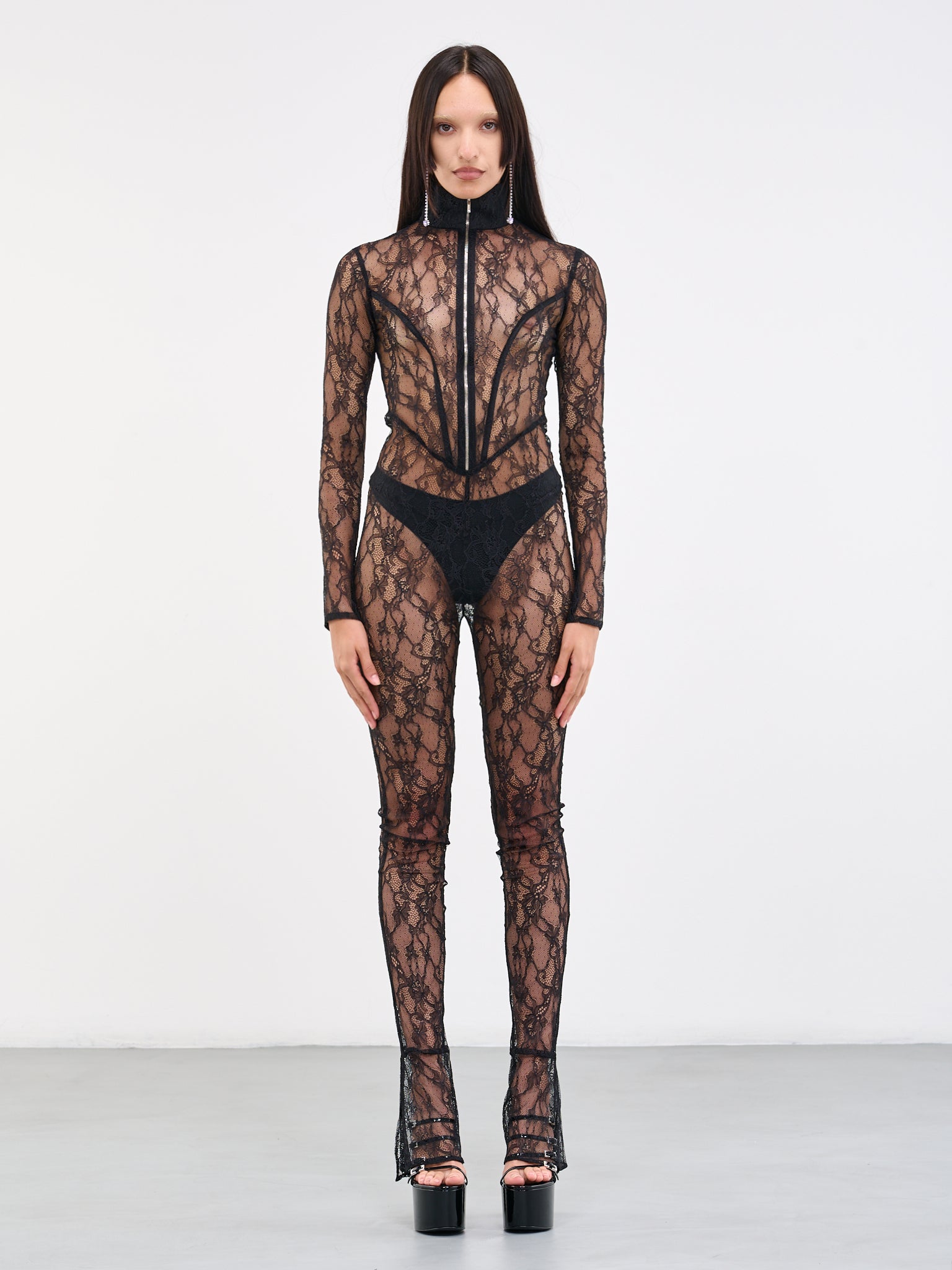 ADRIANA HOT COUTURE Hot Lace Jumpsuit | H.Lorenzo