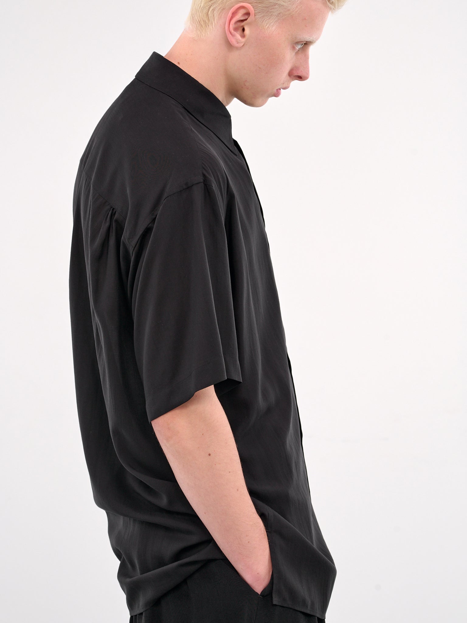 Short Sleeve Shirt (HP-B15-200-1-BLACK)