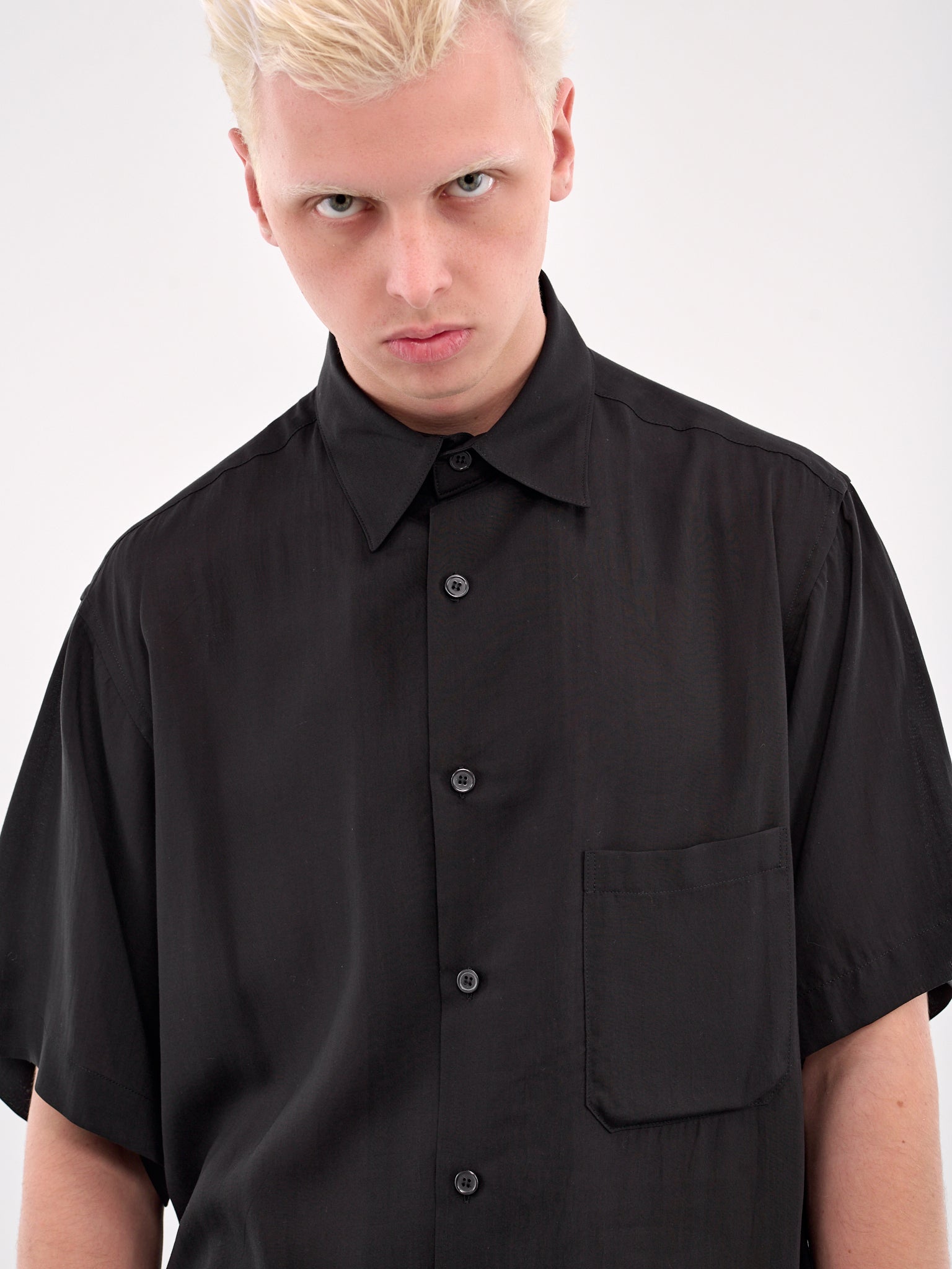 Short Sleeve Shirt (HP-B15-200-1-BLACK)