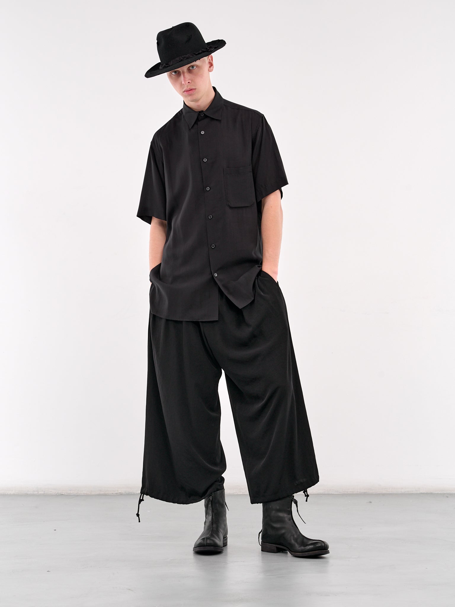 Short Sleeve Shirt (HP-B15-200-1-BLACK)