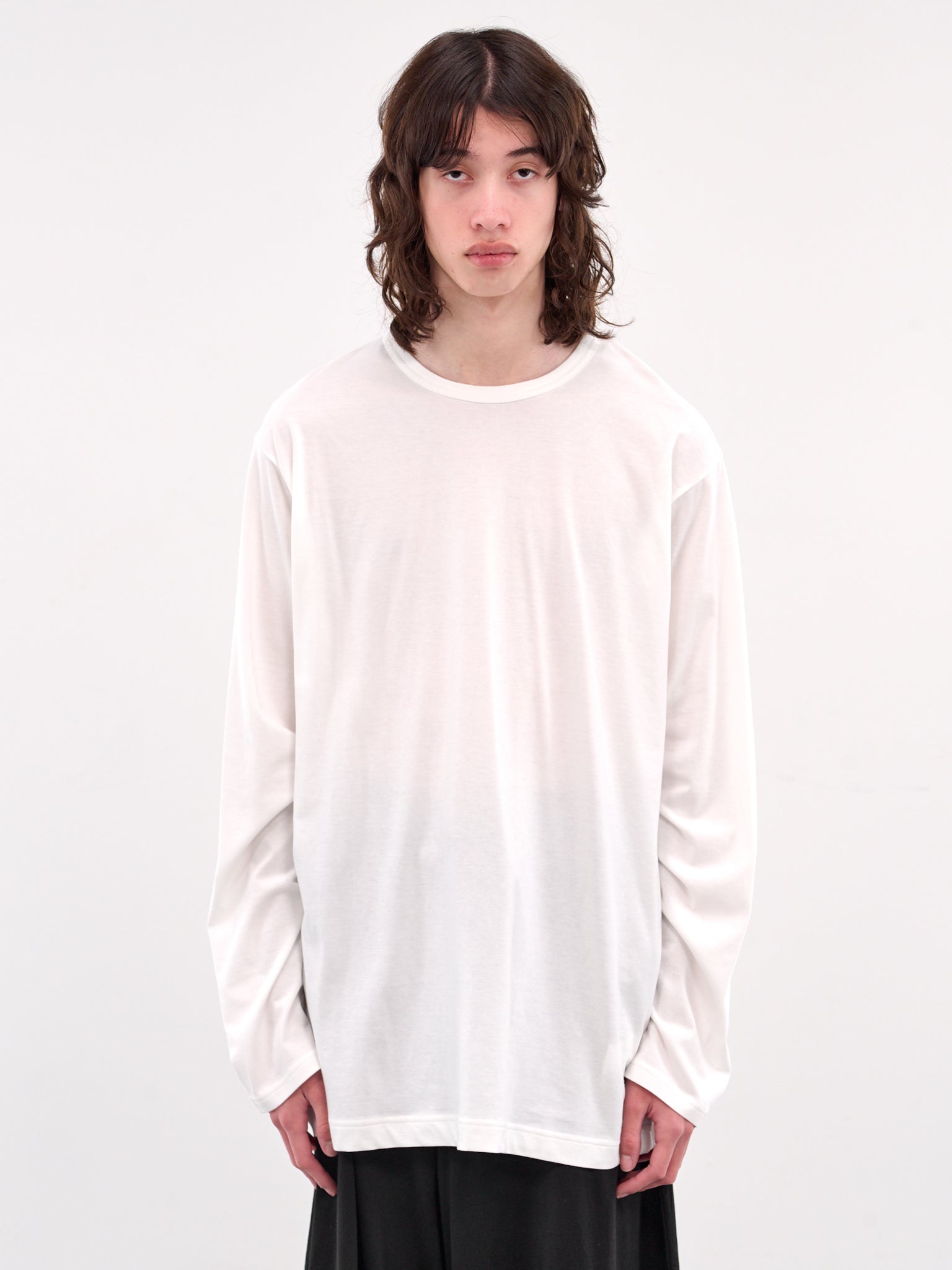 Ultima Jersey Long Sleeve Tee (HP-T03-070-1-WHITE)