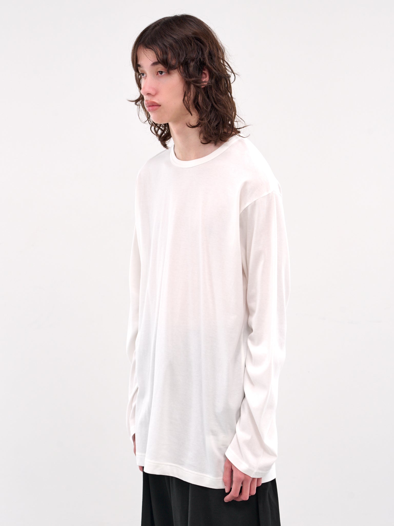 Ultima Jersey Long Sleeve Tee (HP-T03-070-1-WHITE)