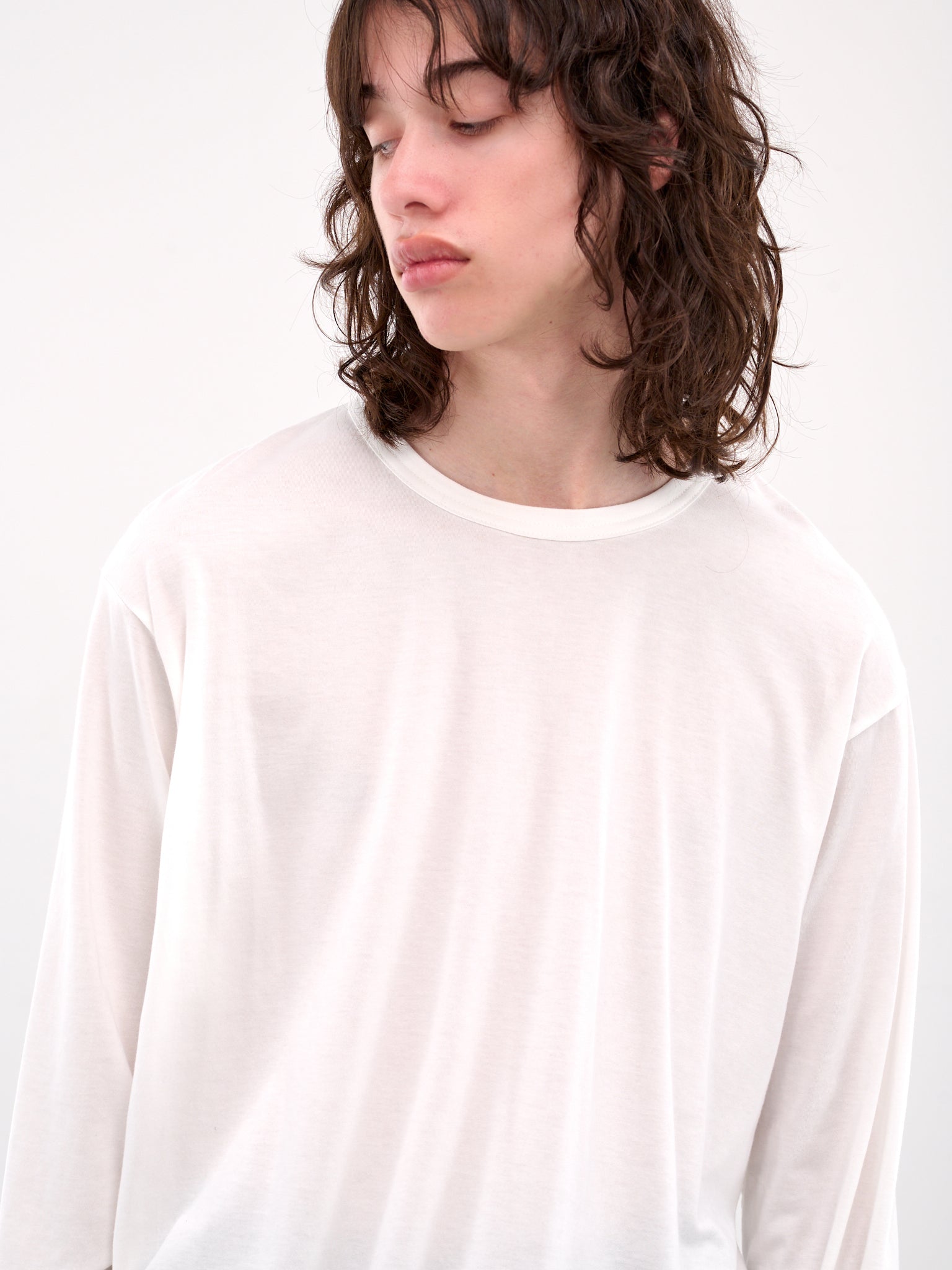 Ultima Jersey Long Sleeve Tee (HP-T03-070-1-WHITE)