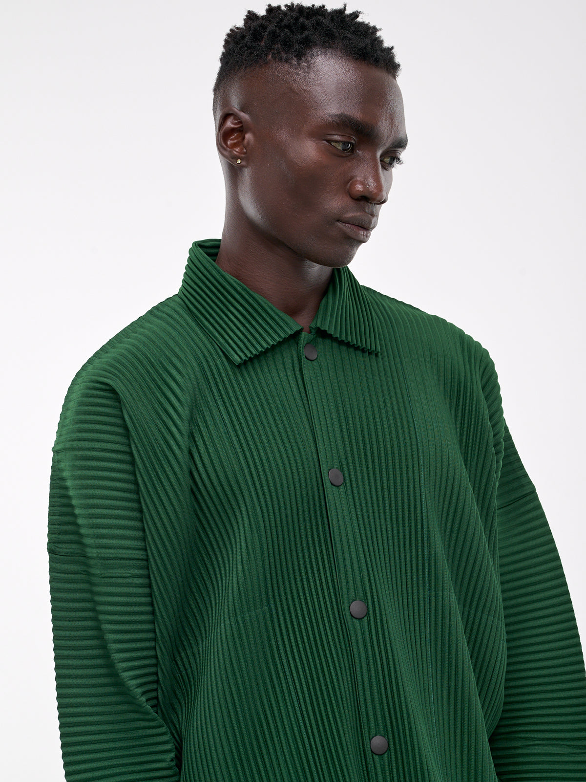 MC August Shirt (HP48JC106-64-SEAWEED-GREEN)