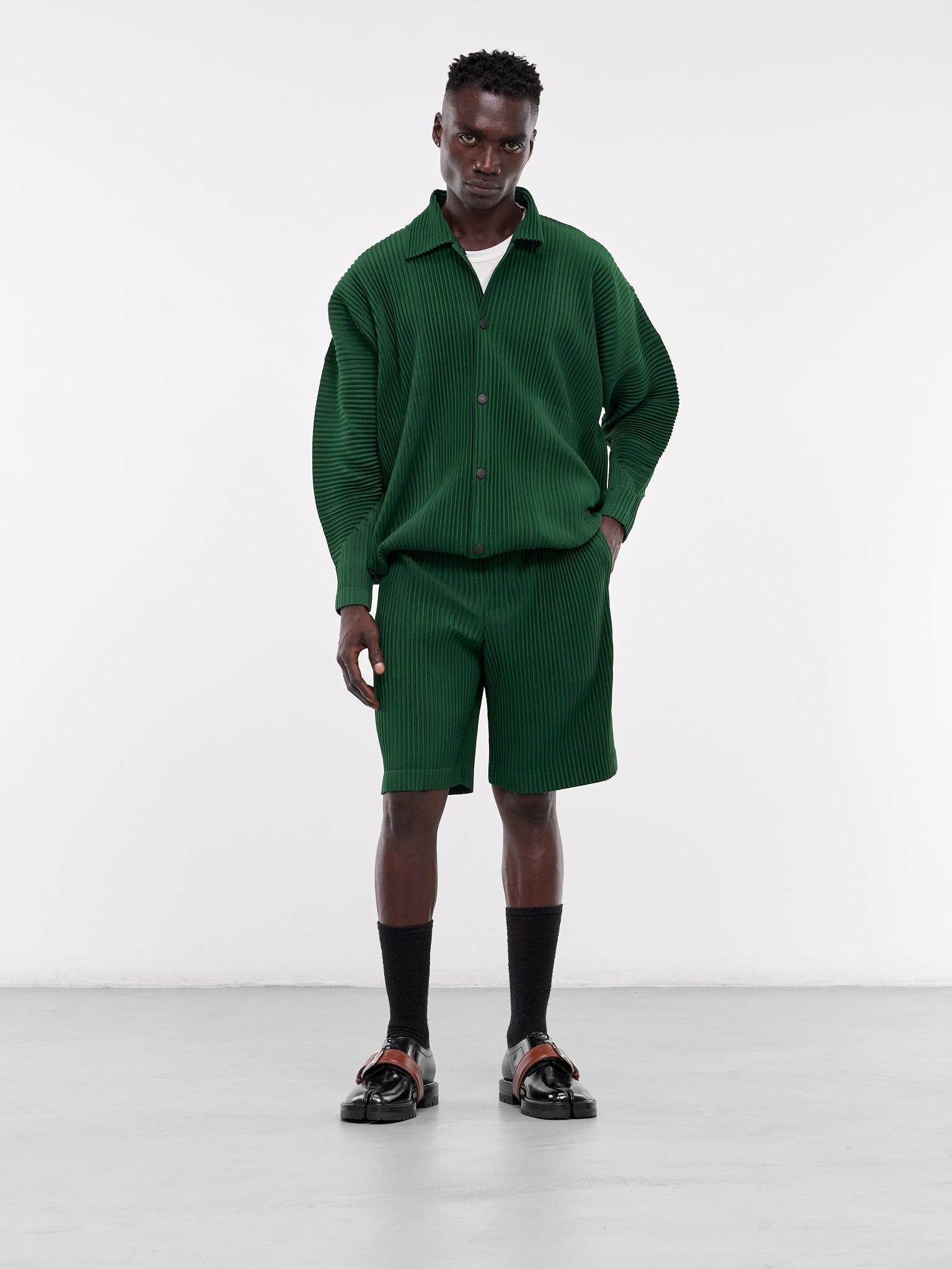 MC August Shorts (HP48JF110-64-SEAWEED-GREEN)