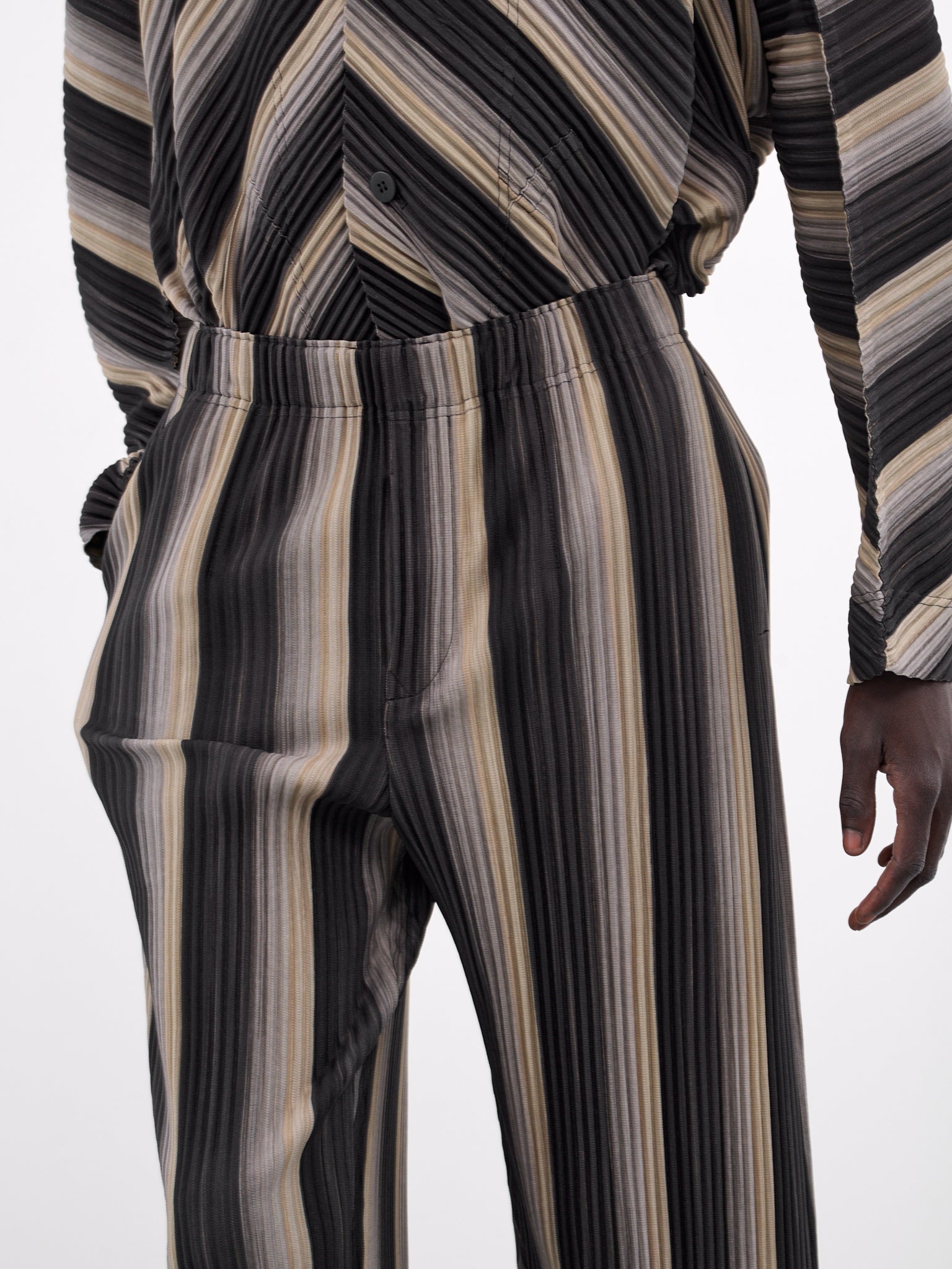 RB Stripes Trousers (HP48JF367-15-BLACK)