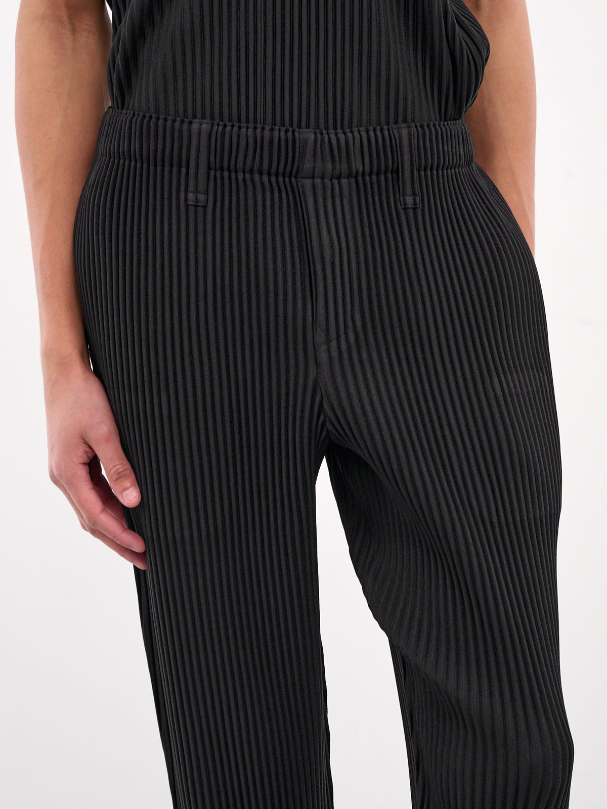 Wool Like Trousers (HP56FF251-15-BLACK)