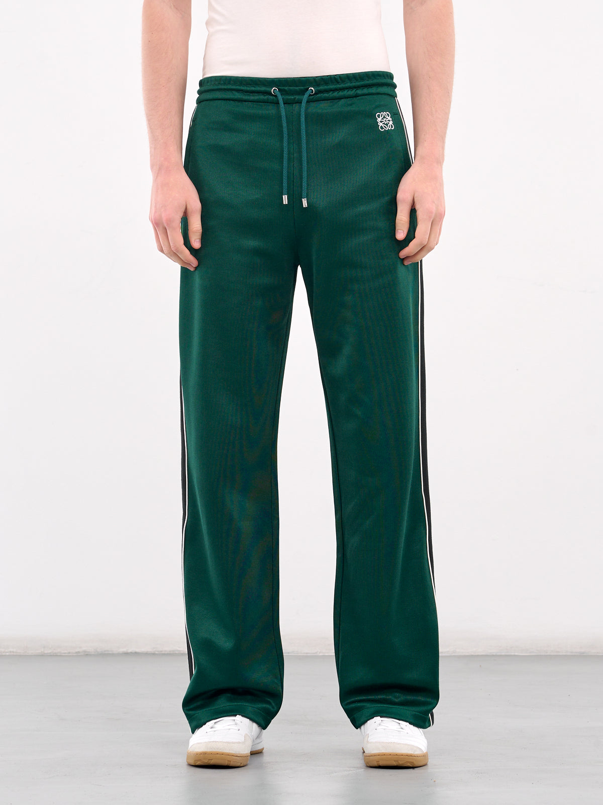 Technical Jersey Tracksuit Trousers (HSM1Y04X07-DARK-GREEN)