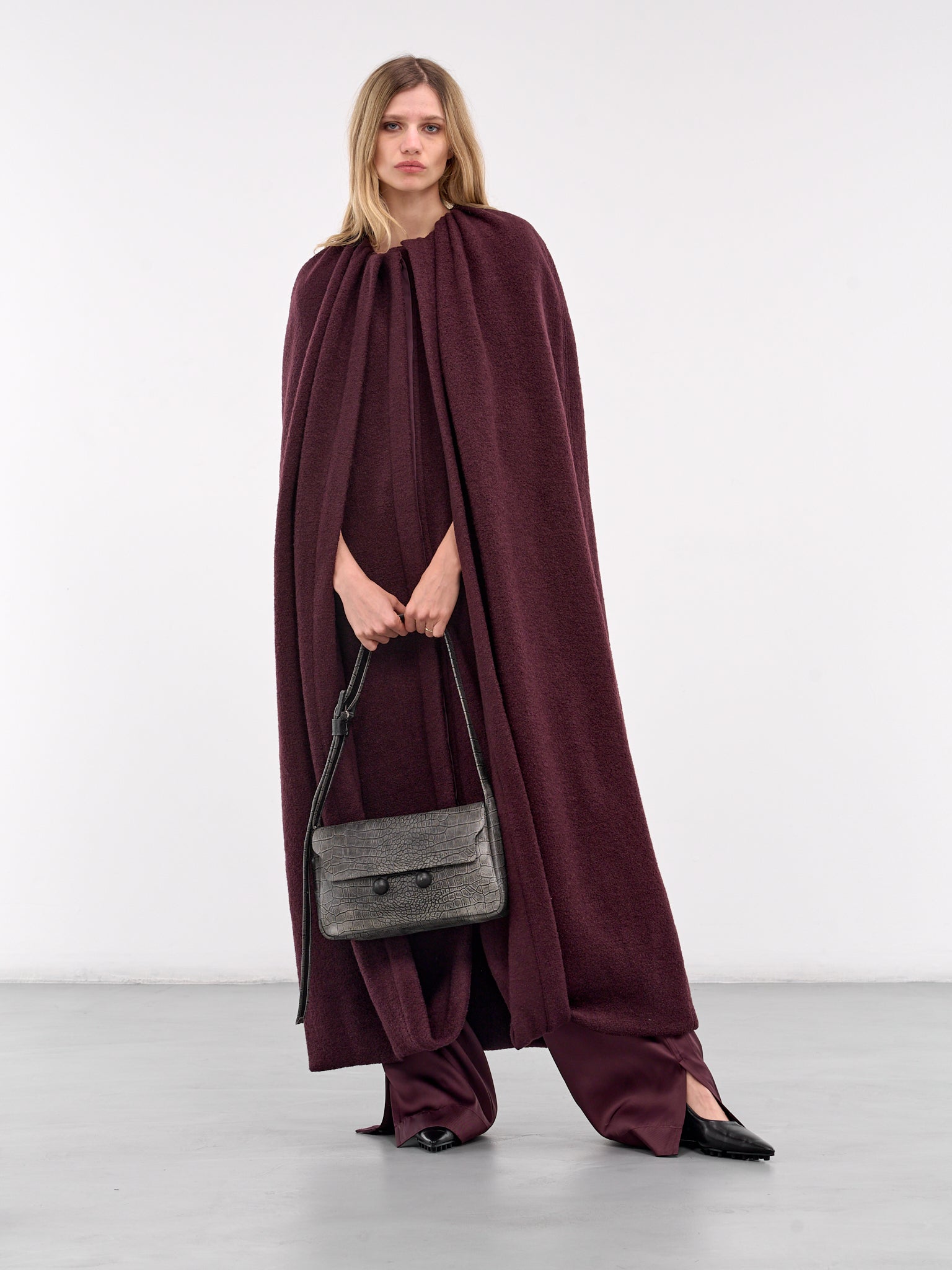 Draped Cape (J03AA0182-J20230-PLUM)