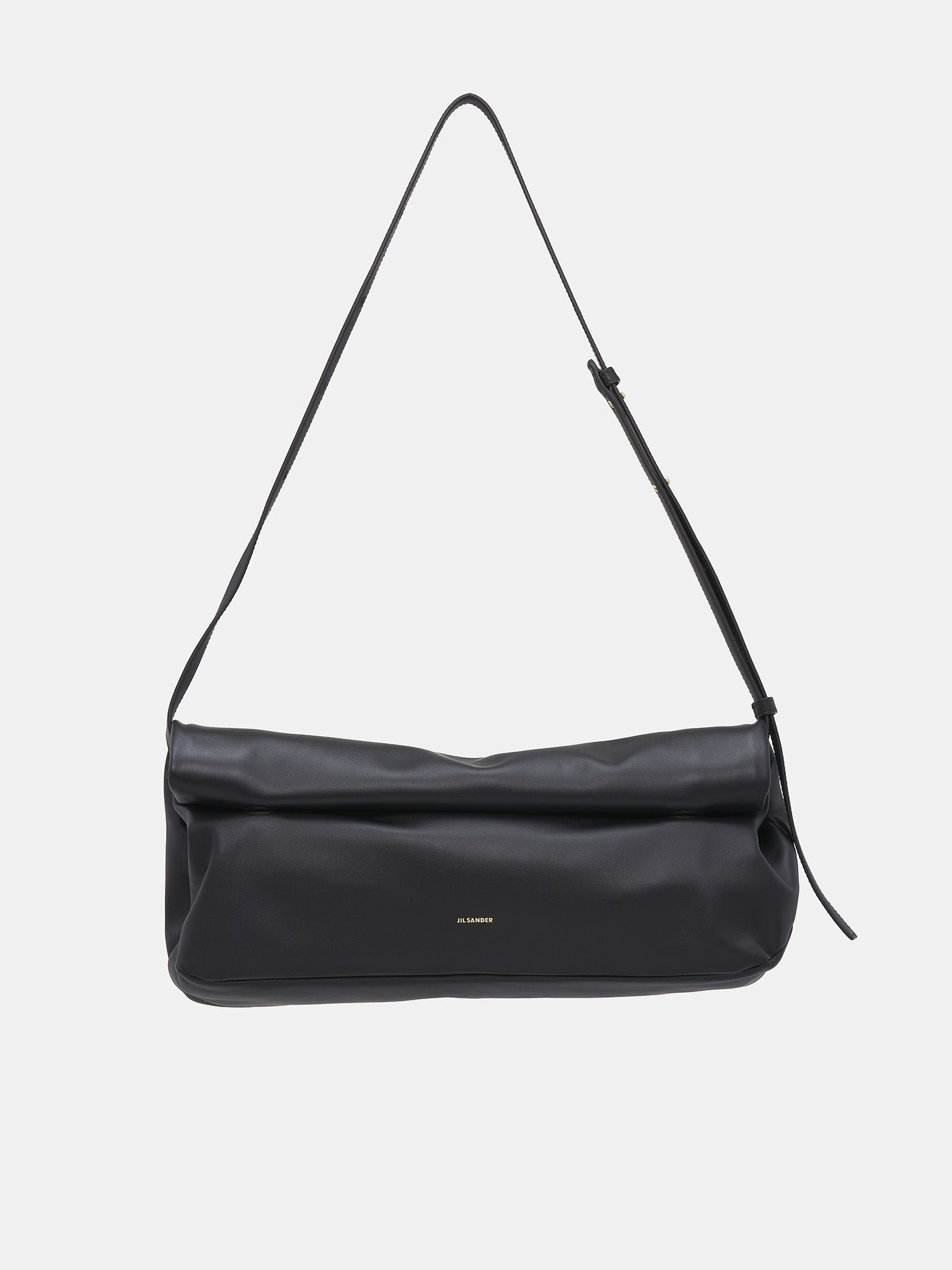 Roll-Up Shoulder Bag (J08WG0043-P7217-BLACK)