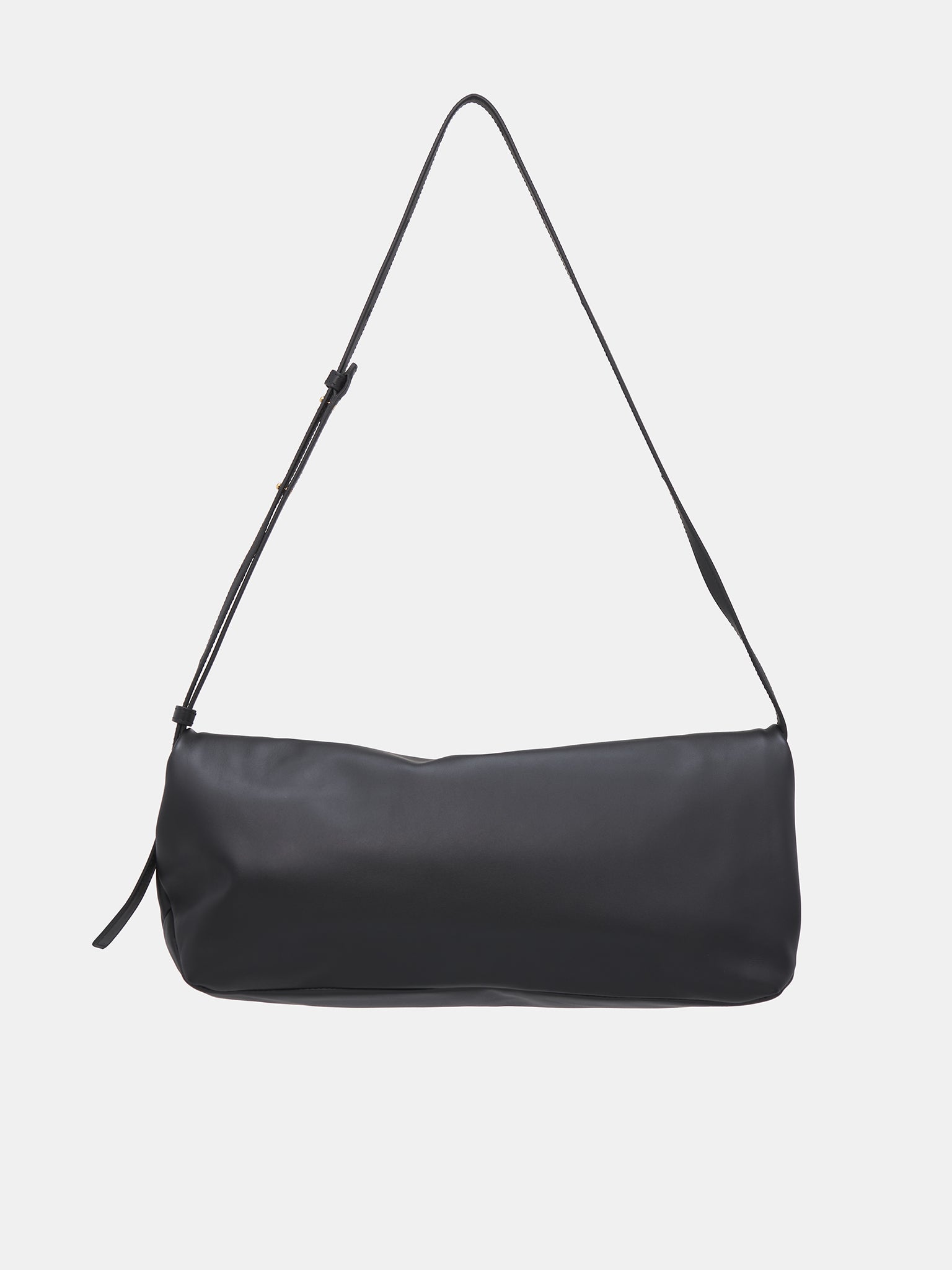 Roll-Up Shoulder Bag (J08WG0043-P7217-BLACK)