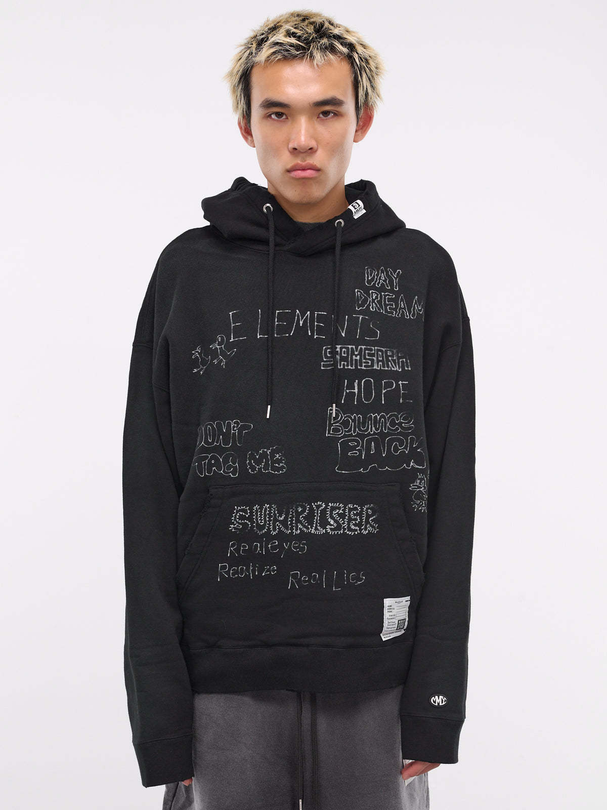 Graphic Hoodie (J13HD722-BLACK)