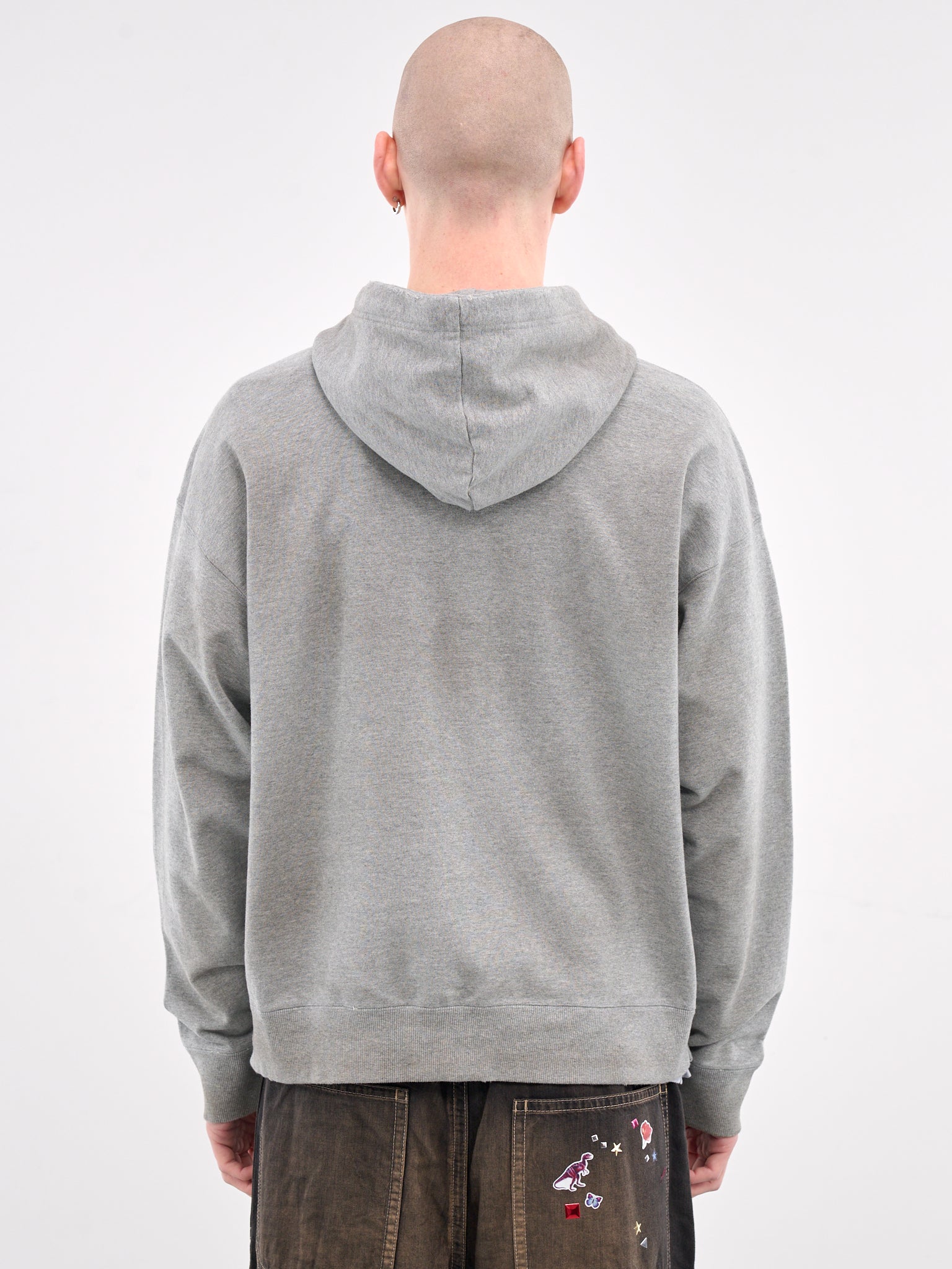 Measuring Tape Hoodie (J14HD731-GRAY)