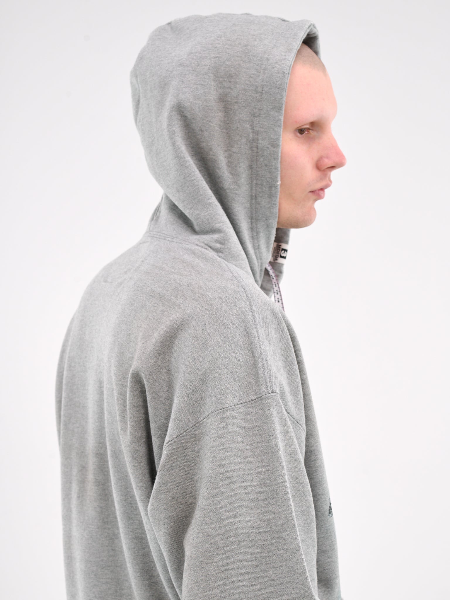 Measuring Tape Hoodie (J14HD731-GRAY)