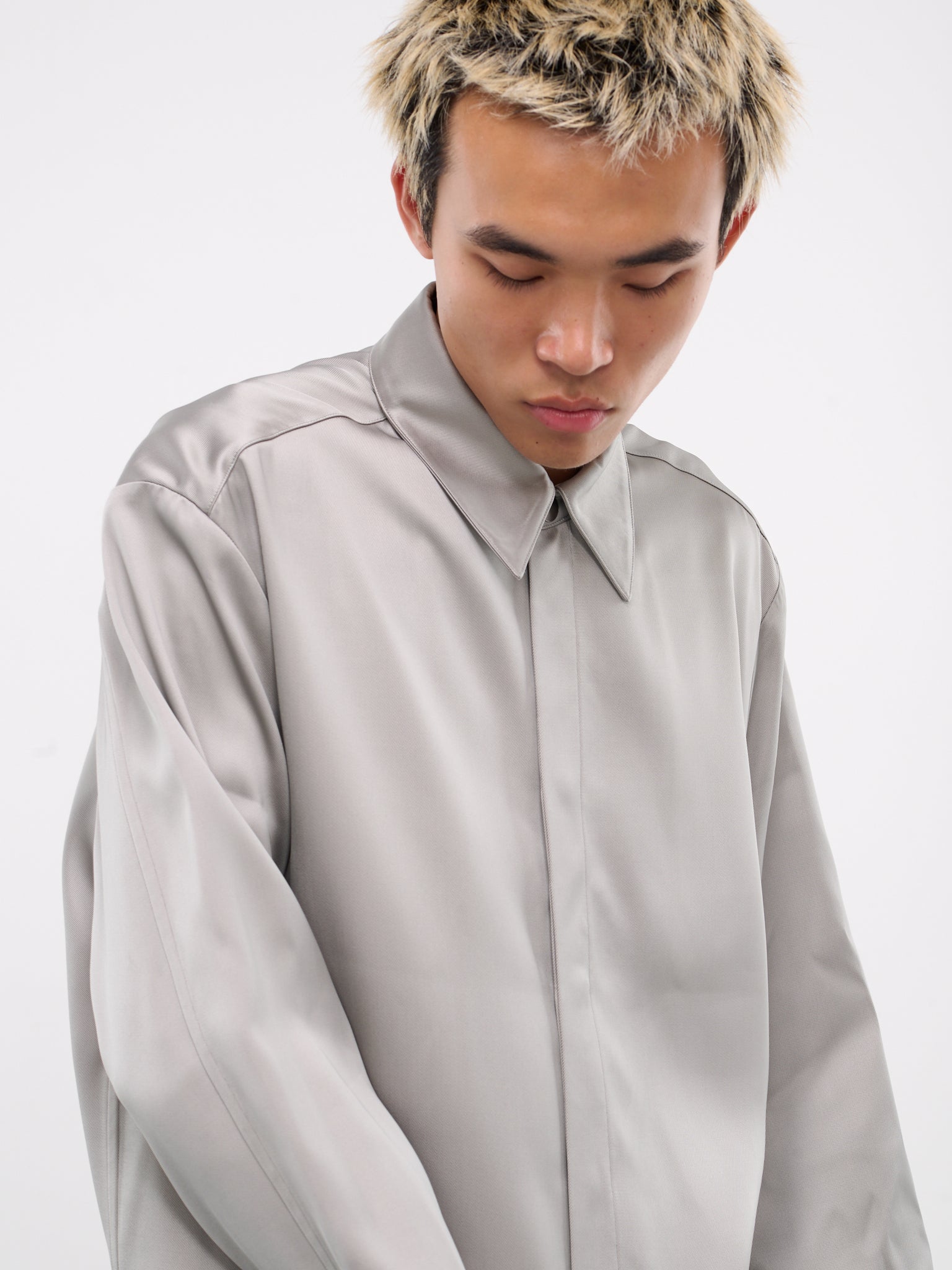 Minimal Shirt (J21DL0196-J65112-SLATE-GREY)