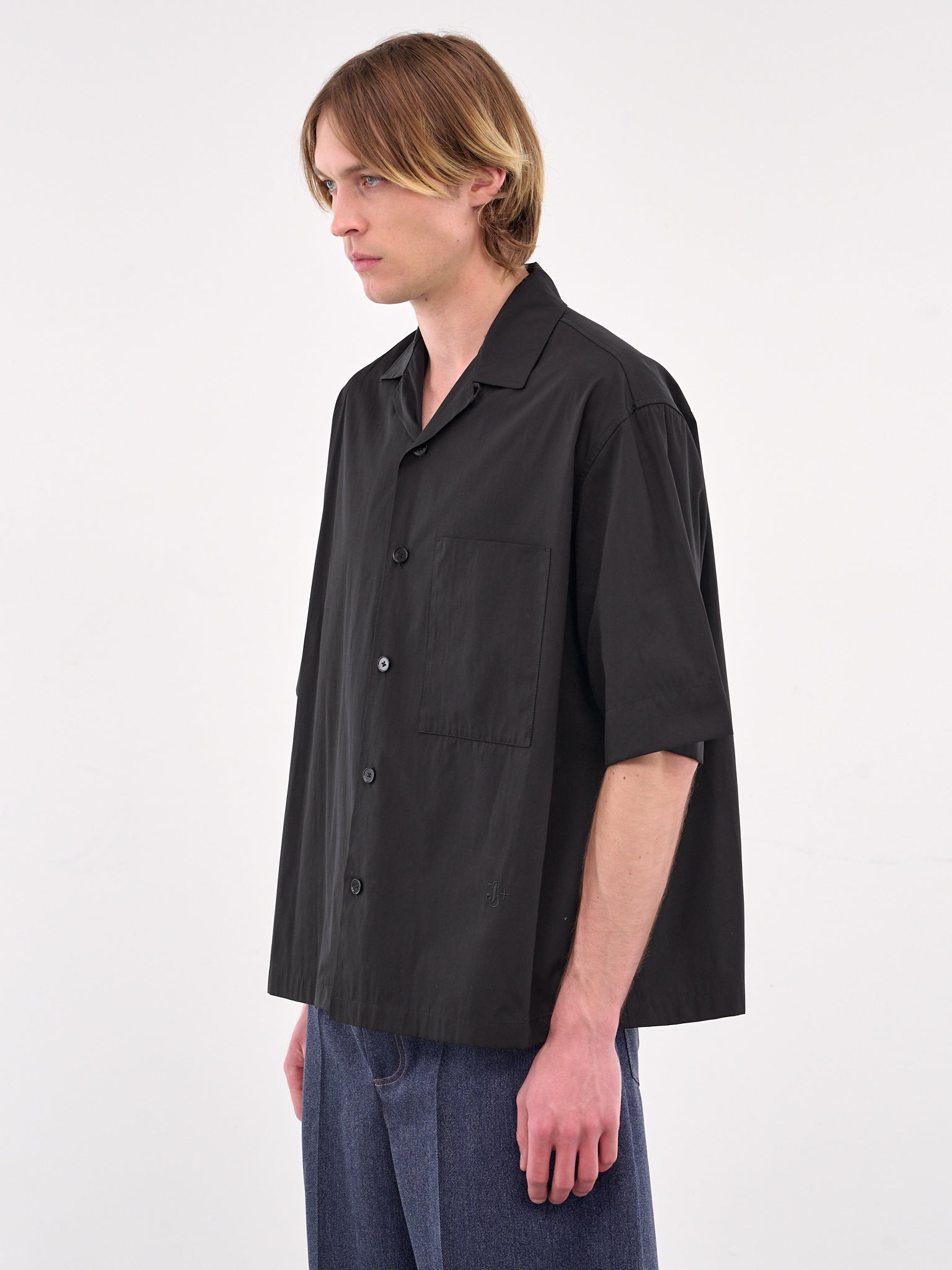 Short Sleeve Shirt (J47DL0166-J45292-BLACK)