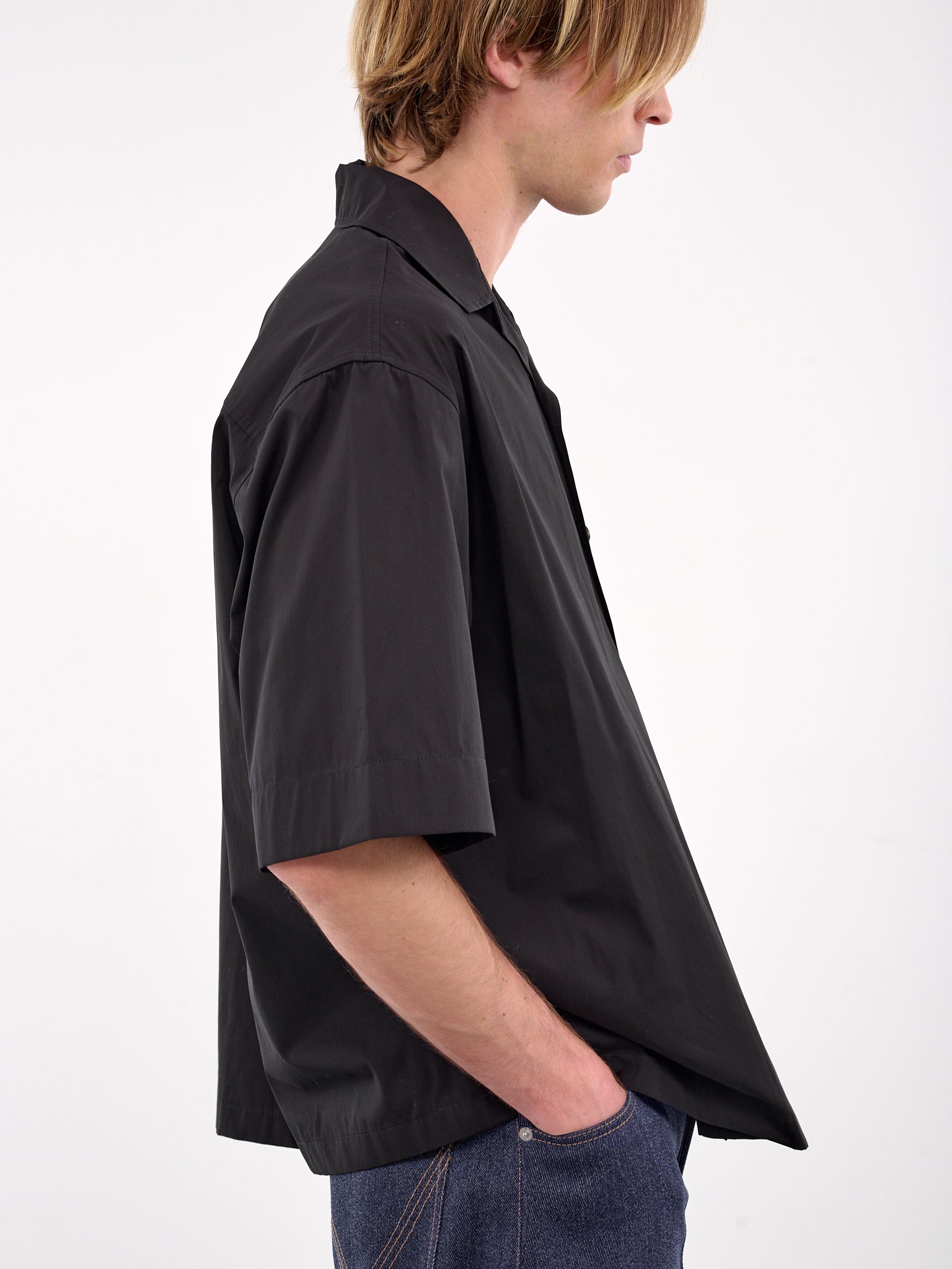 Short Sleeve Shirt (J47DL0166-J45292-BLACK)